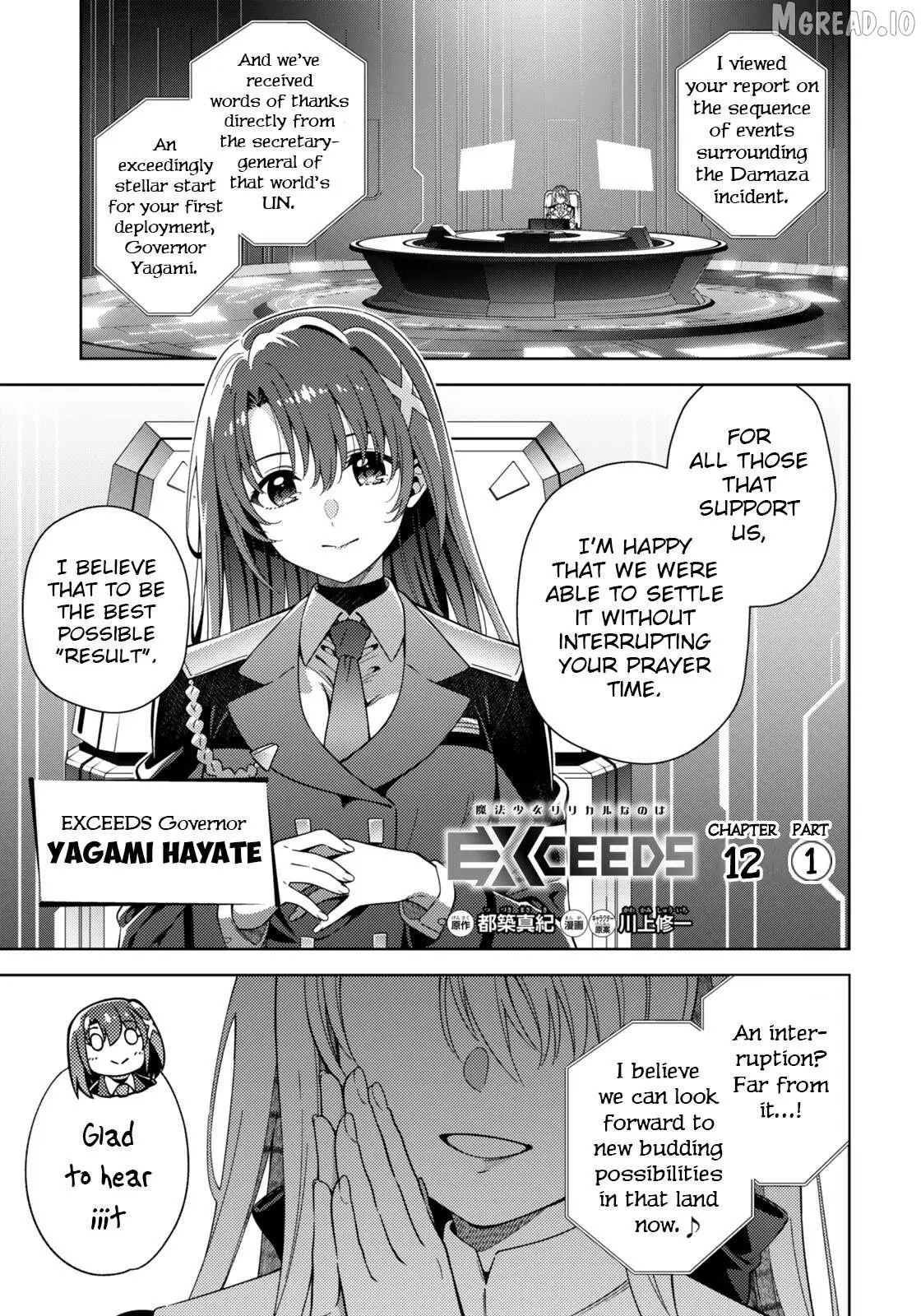 Magical Girl Lyrical Nanoha EXCEEDS Chapter 12.1 page 1 - 