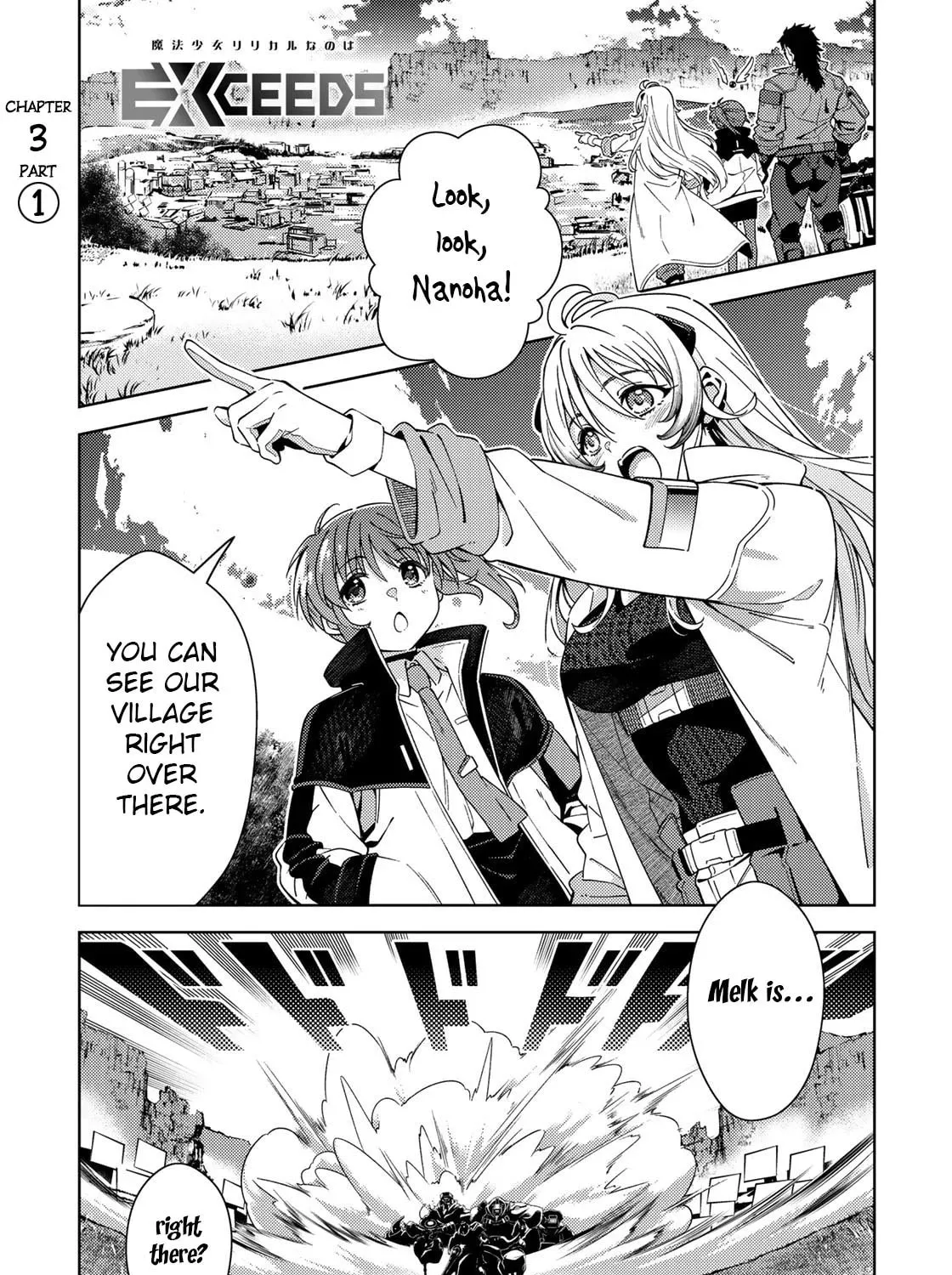 Magical Girl Lyrical Nanoha EXCEEDS Chapter 3.1 page 1 - 