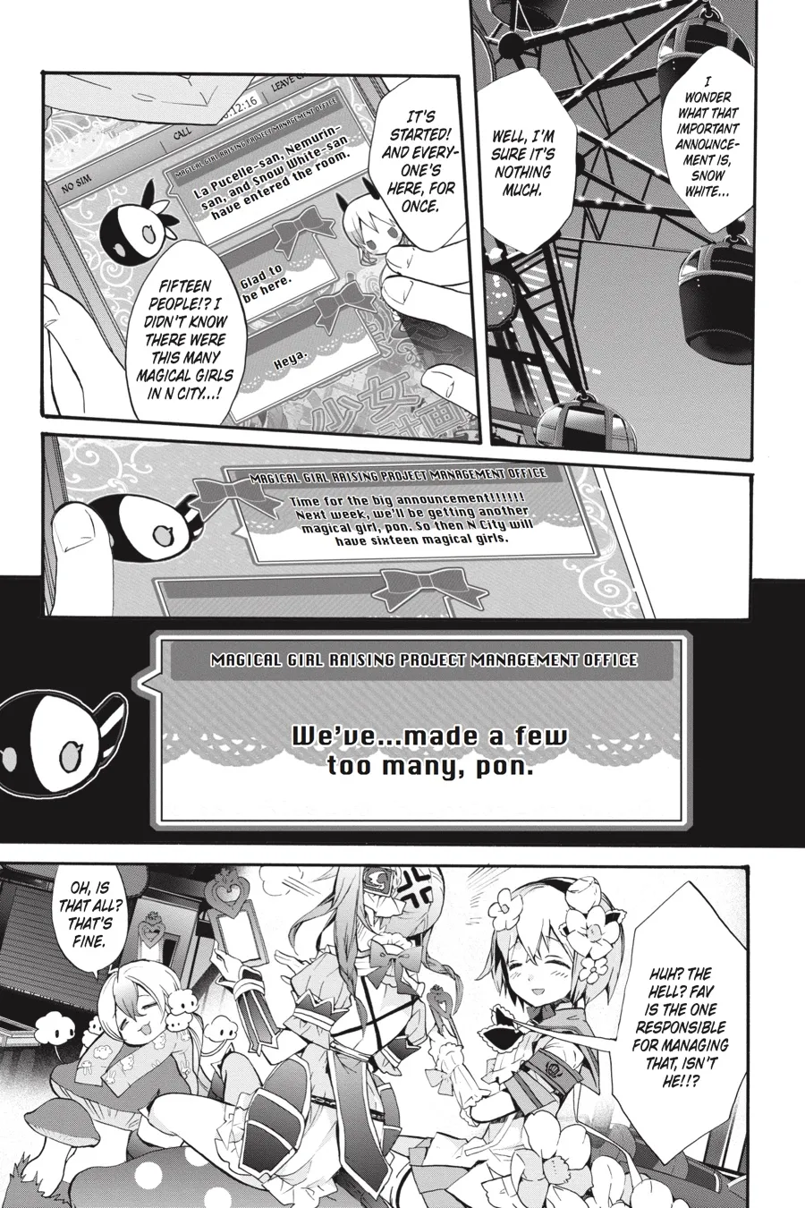 Magical Girl Raising Project Chapter 1 page 17 - 