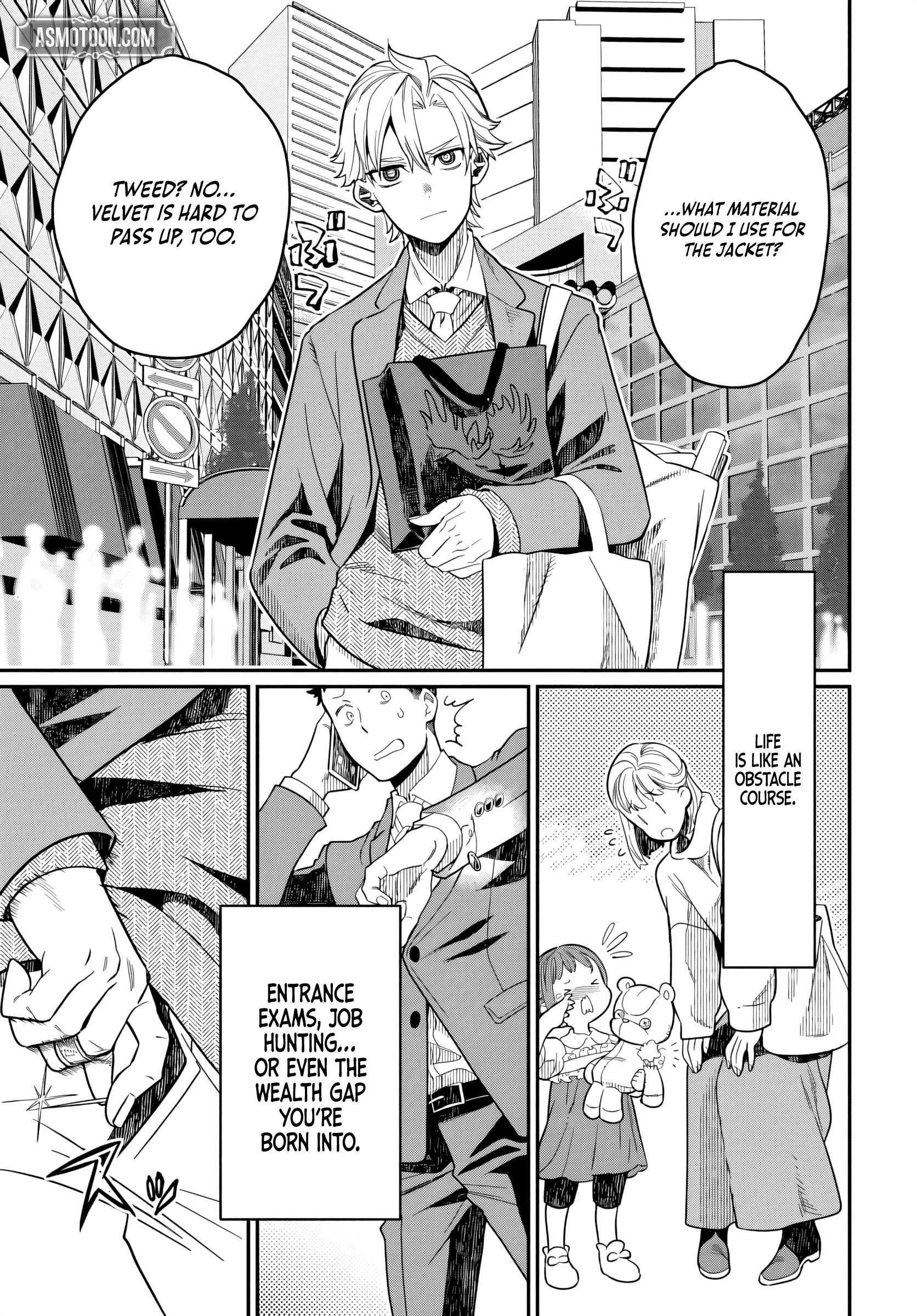 Magical Girl’s Tailor He’s Not the Strongest, but He Makes Her the Strongest by Tailloring Her Dress Chapter 1 page 4 - 