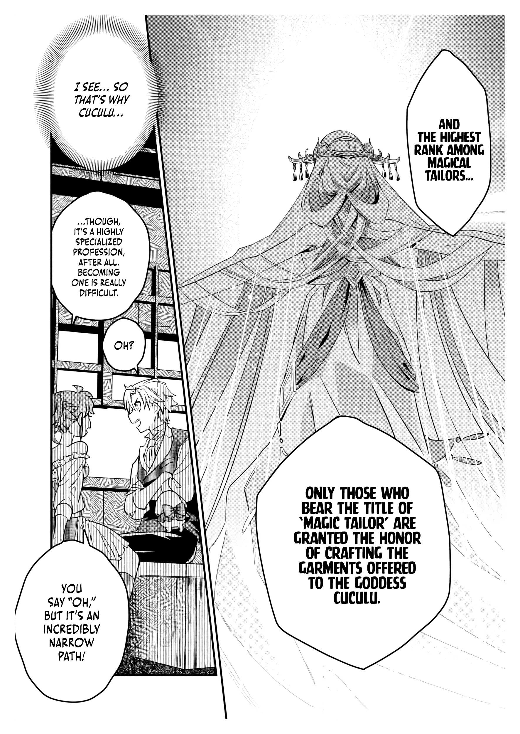 Magical Girl’s Tailor He’s Not the Strongest, but He Makes Her the Strongest by Tailloring Her Dress Chapter 1 page 38 - 