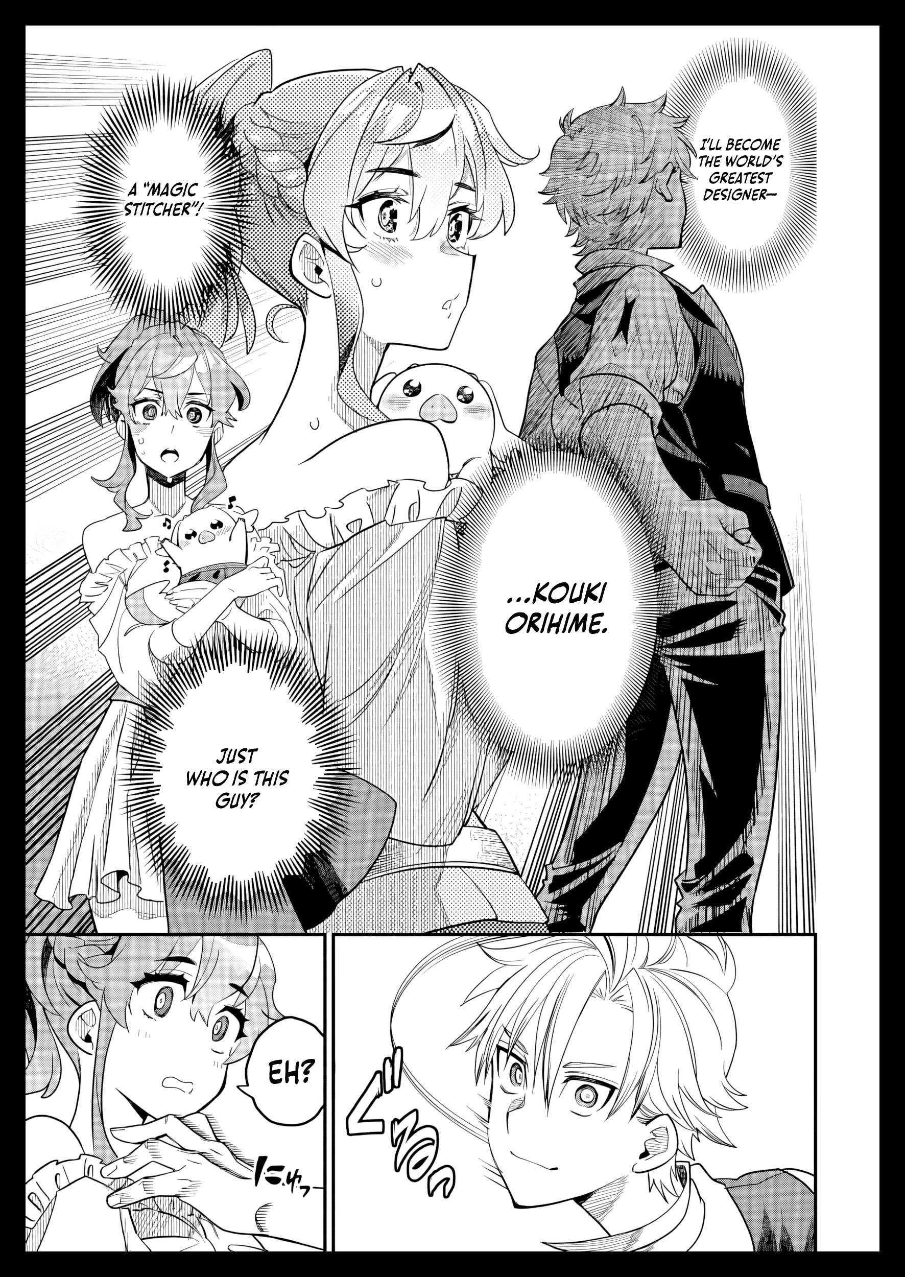 Magical Girl’s Tailor He’s Not the Strongest, but He Makes Her the Strongest by Tailloring Her Dress Chapter 1 page 54 - 
