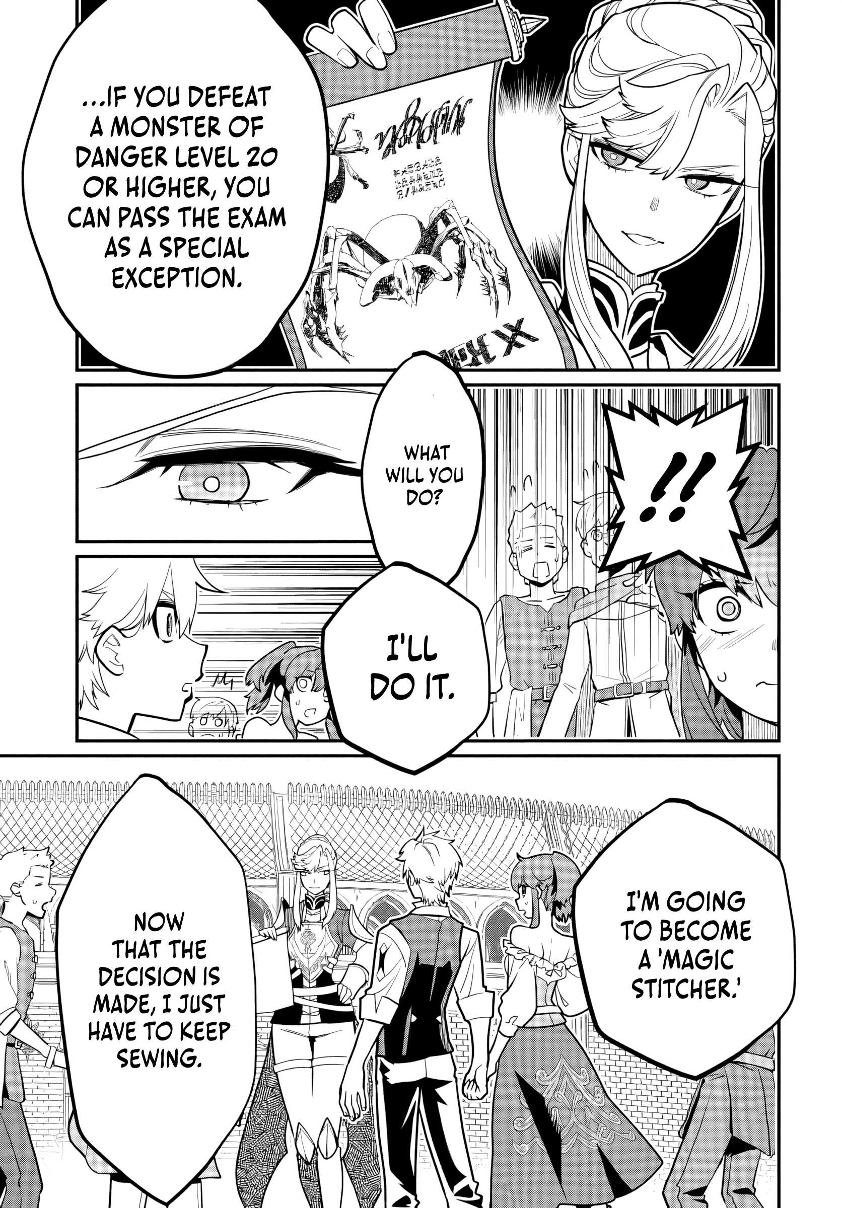 Magical Girl’s Tailor He’s Not the Strongest, but He Makes Her the Strongest by Tailloring Her Dress Chapter 2 page 14 - 