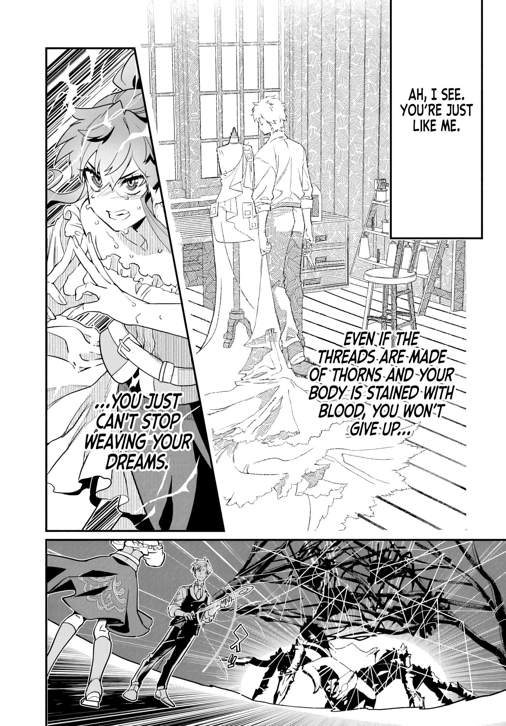 Magical Girl’s Tailor He’s Not the Strongest, but He Makes Her the Strongest by Tailloring Her Dress Chapter 2 page 34 - 