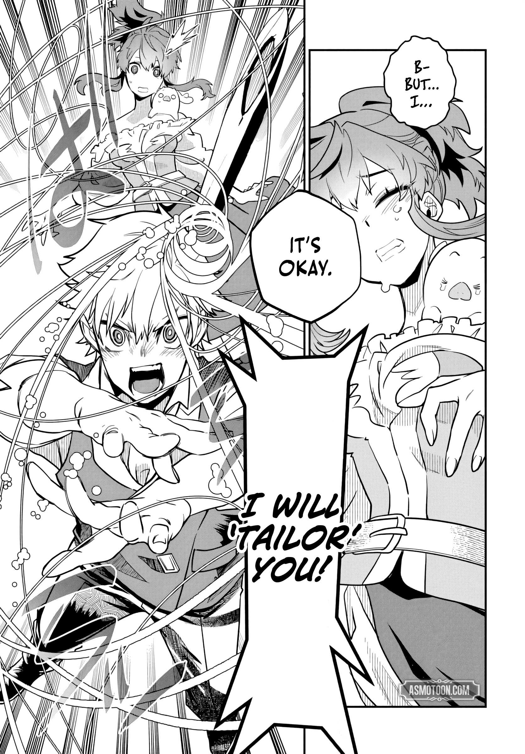 Magical Girl’s Tailor He’s Not the Strongest, but He Makes Her the Strongest by Tailloring Her Dress Chapter 2 page 36 - 