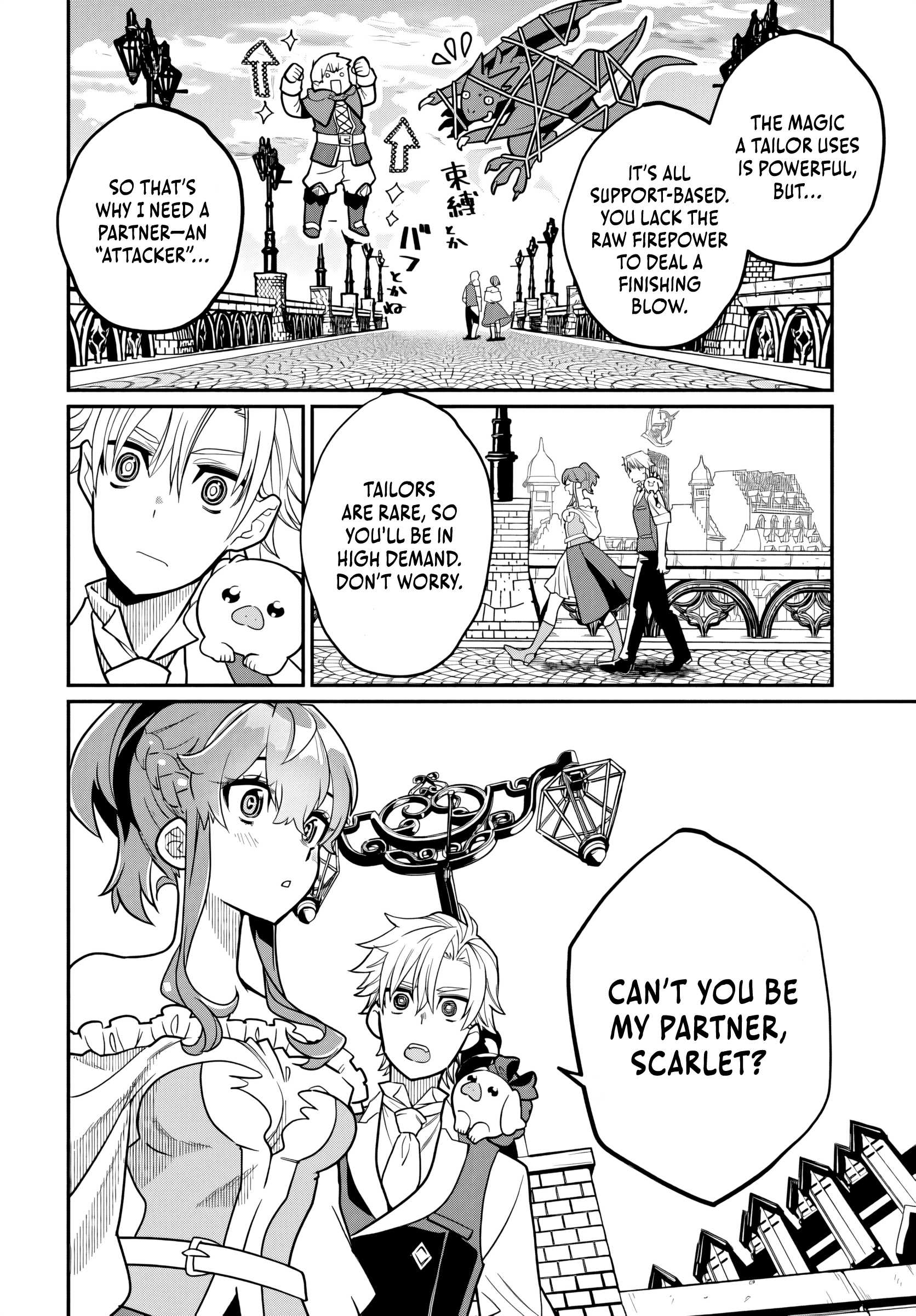 Magical Girl’s Tailor He’s Not the Strongest, but He Makes Her the Strongest by Tailloring Her Dress Chapter 2 page 9 - 
