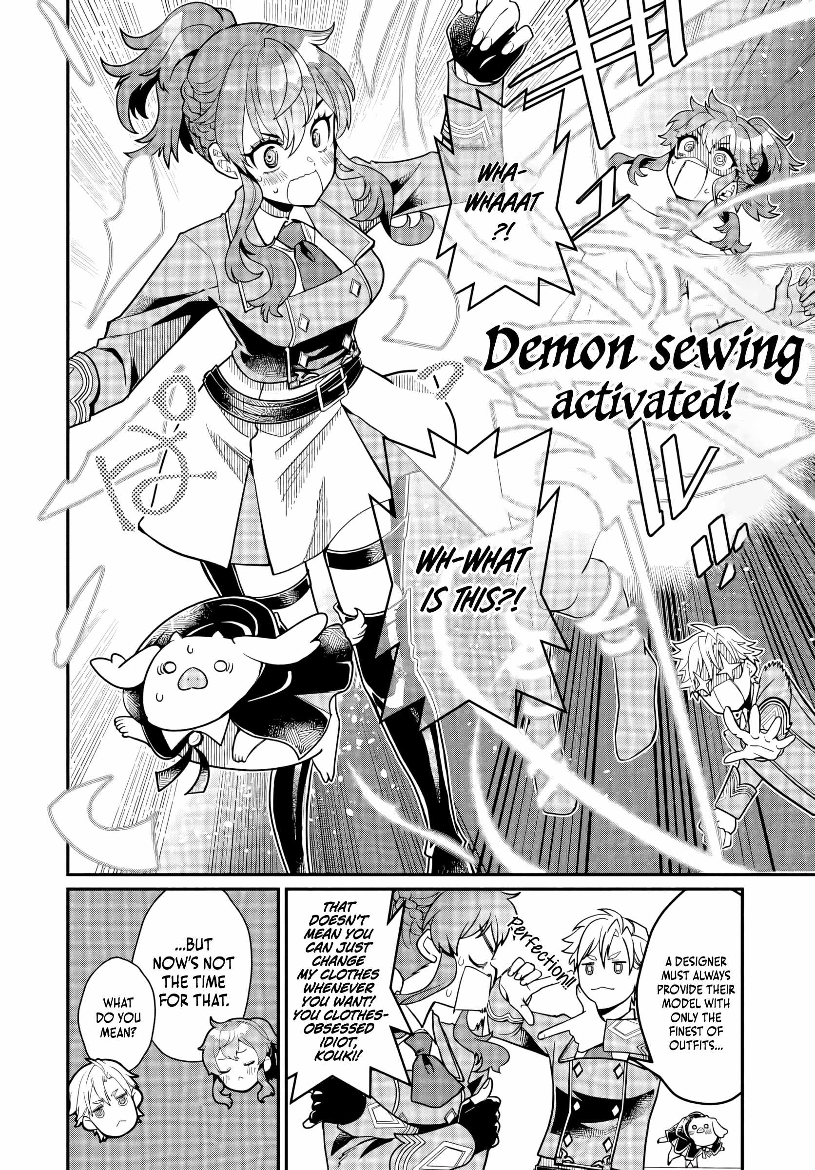 Magical Girl’s Tailor He’s Not the Strongest, but He Makes Her the Strongest by Tailloring Her Dress Chapter 4 page 5 - 