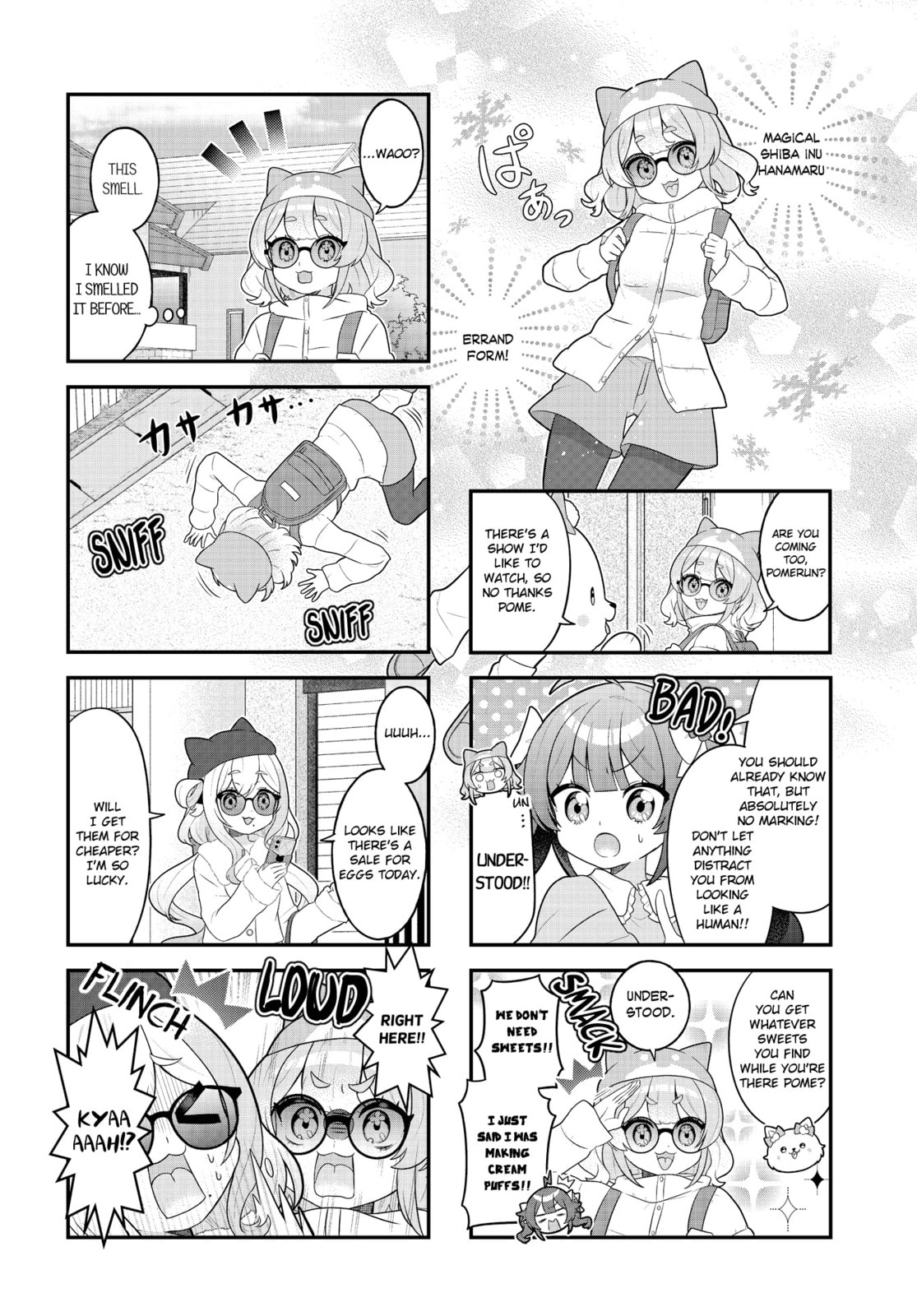 Mahou Shiba Inu★Hanamaru Chapter 17 page 4 - 