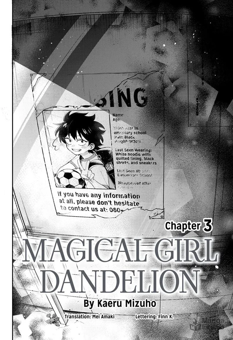 Mahou Shoujo Dandelion Chapter 3 page 3 - 