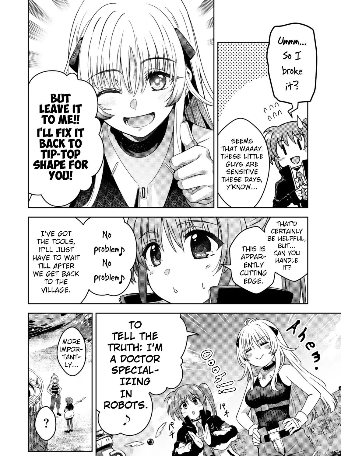 Mahou Shoujo Lyrical Nanoha EXCEEDS Chapter 2.1 page 3 - 