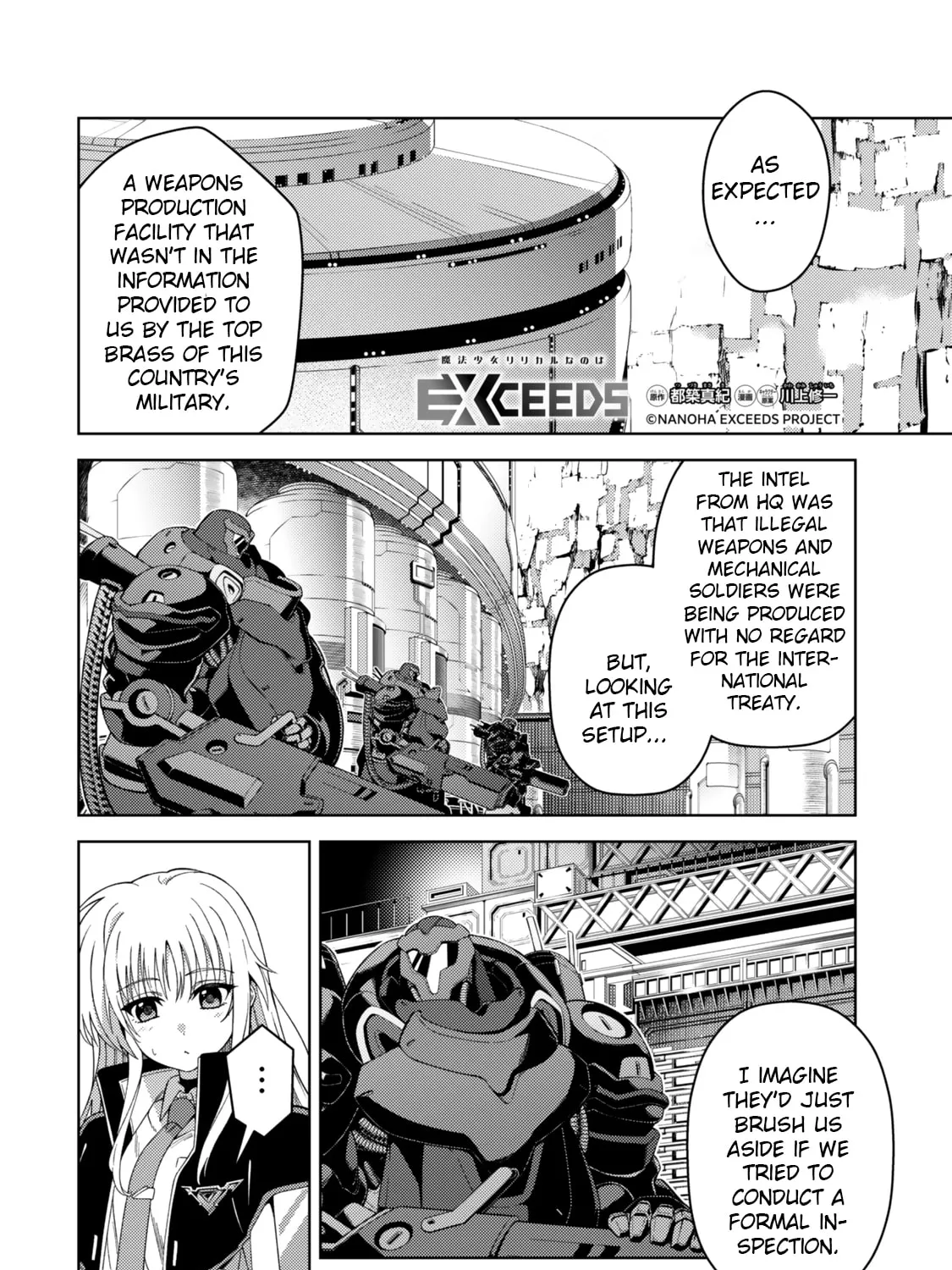 Mahou Shoujo Lyrical Nanoha EXCEEDS Chapter 2.2 page 1 - 