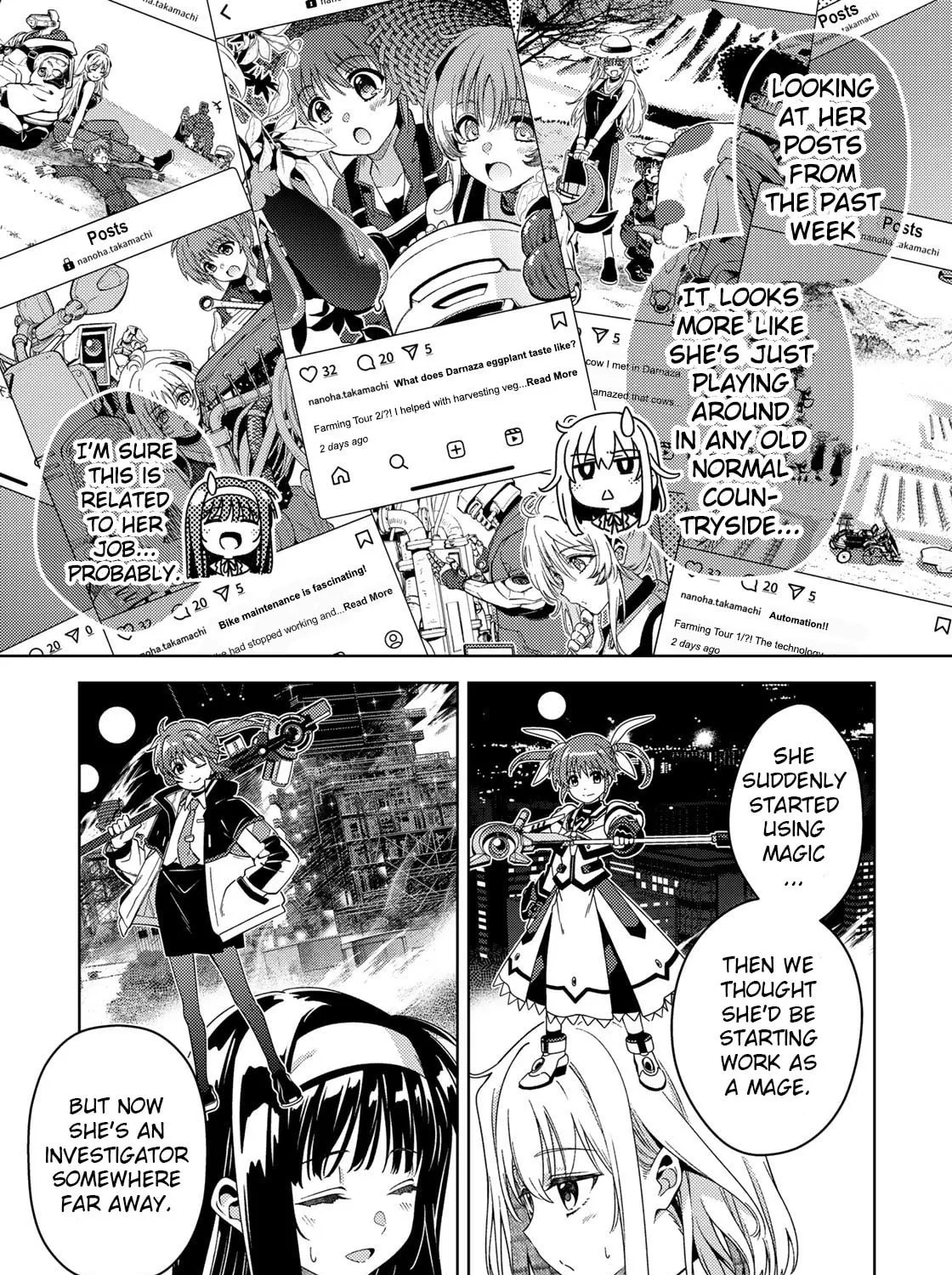 Mahou Shoujo Lyrical Nanoha EXCEEDS Chapter 3.1 page 13 - 