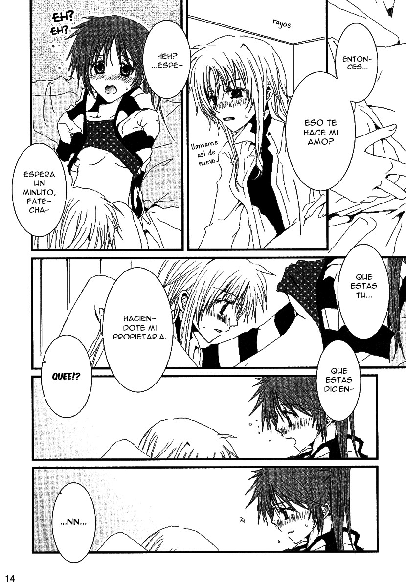Mahou Shoujo Lyrical Nanoha - To Say Nothing of the Dog! (Doujinshi) Chapter 1 page 19 - 