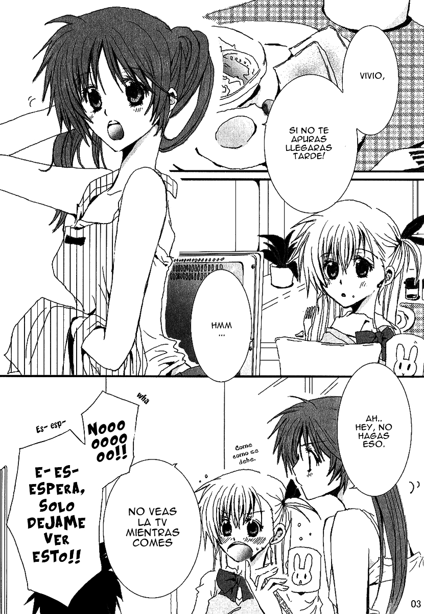 Mahou Shoujo Lyrical Nanoha - To Say Nothing of the Dog! (Doujinshi) Chapter 1 page 9 - 