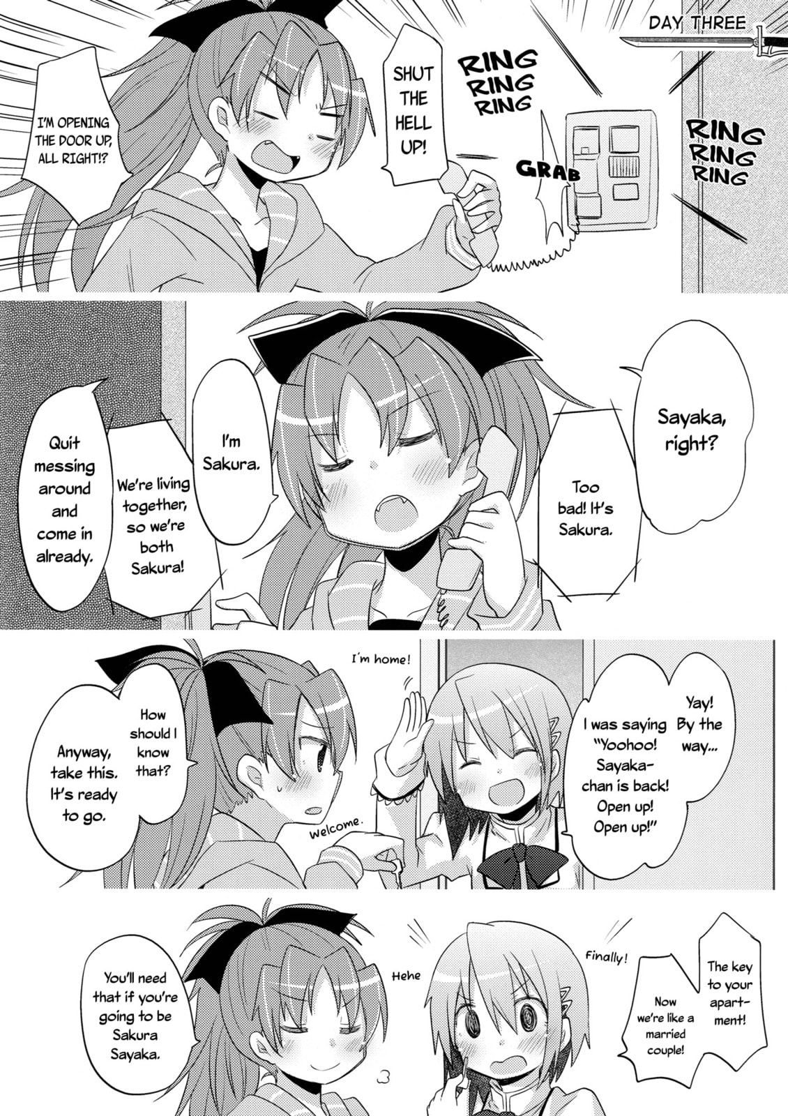 Mahou Shoujo Madoka Magica dj - Sakura Miki 2M Chapter 0 page 5 - 