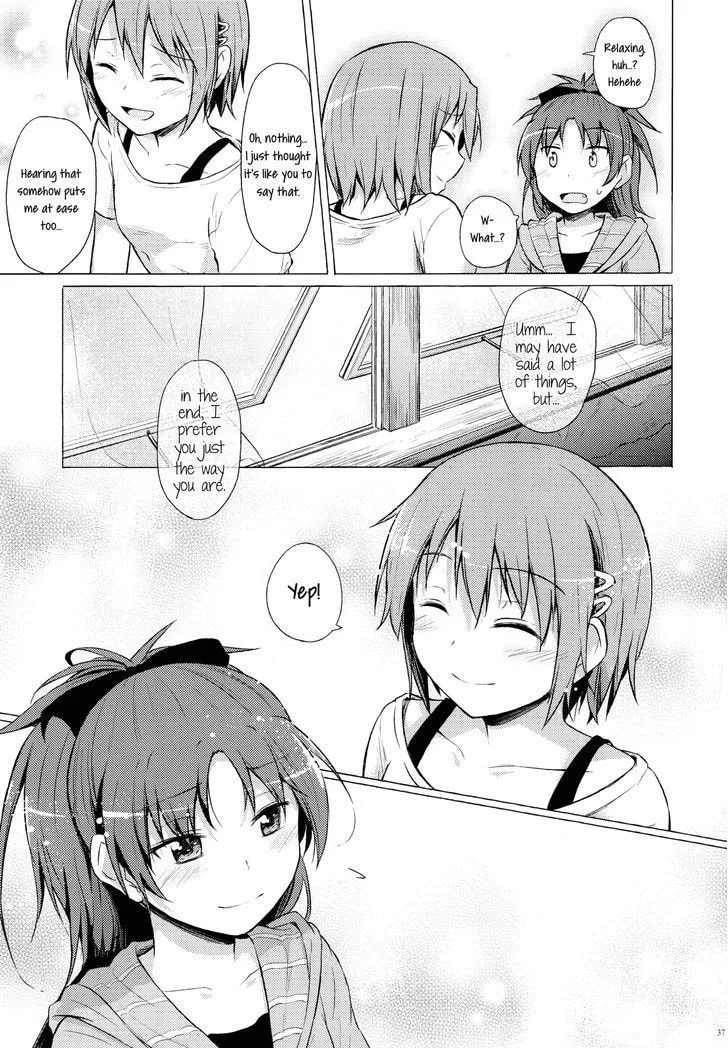 Mahou Shoujo Madoka Magica dj - Spring Pollen Is a Pain! Chapter 1 page 35 - 