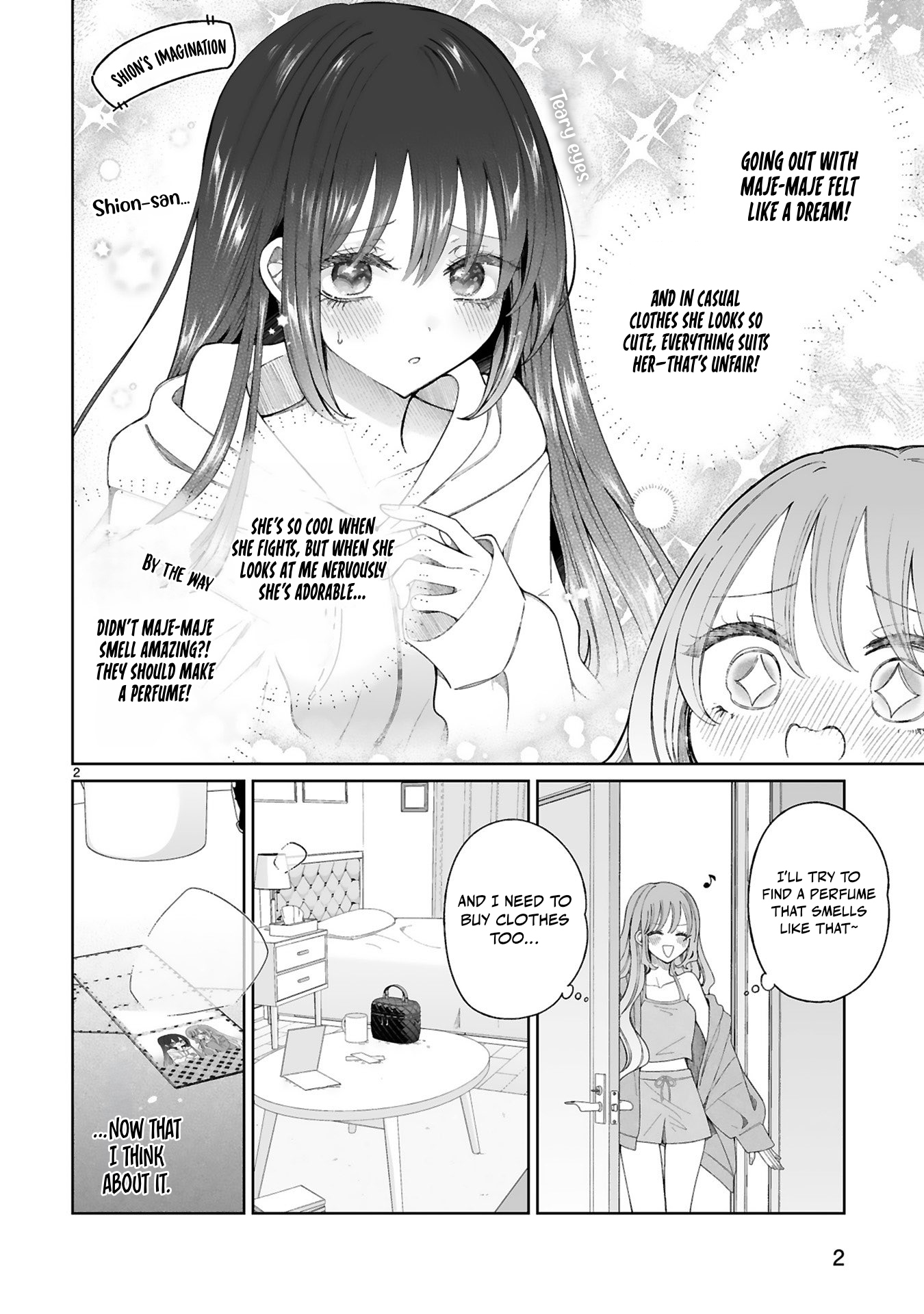 Mahou Shoujo ni Yasashii Gal Chapter 5.5 page 2 - 