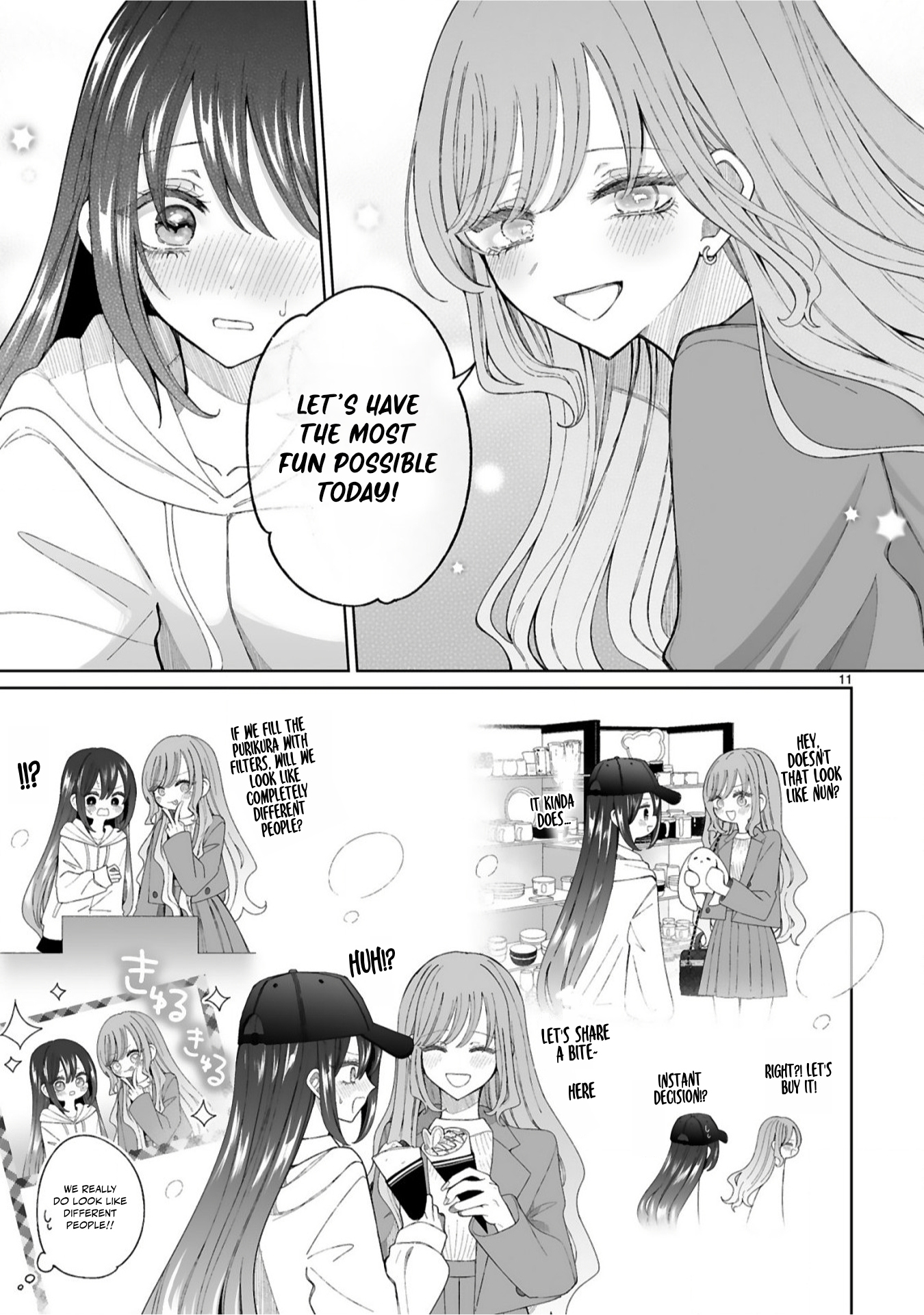 Mahou Shoujo ni Yasashii Gal Chapter 5 page 11 - 