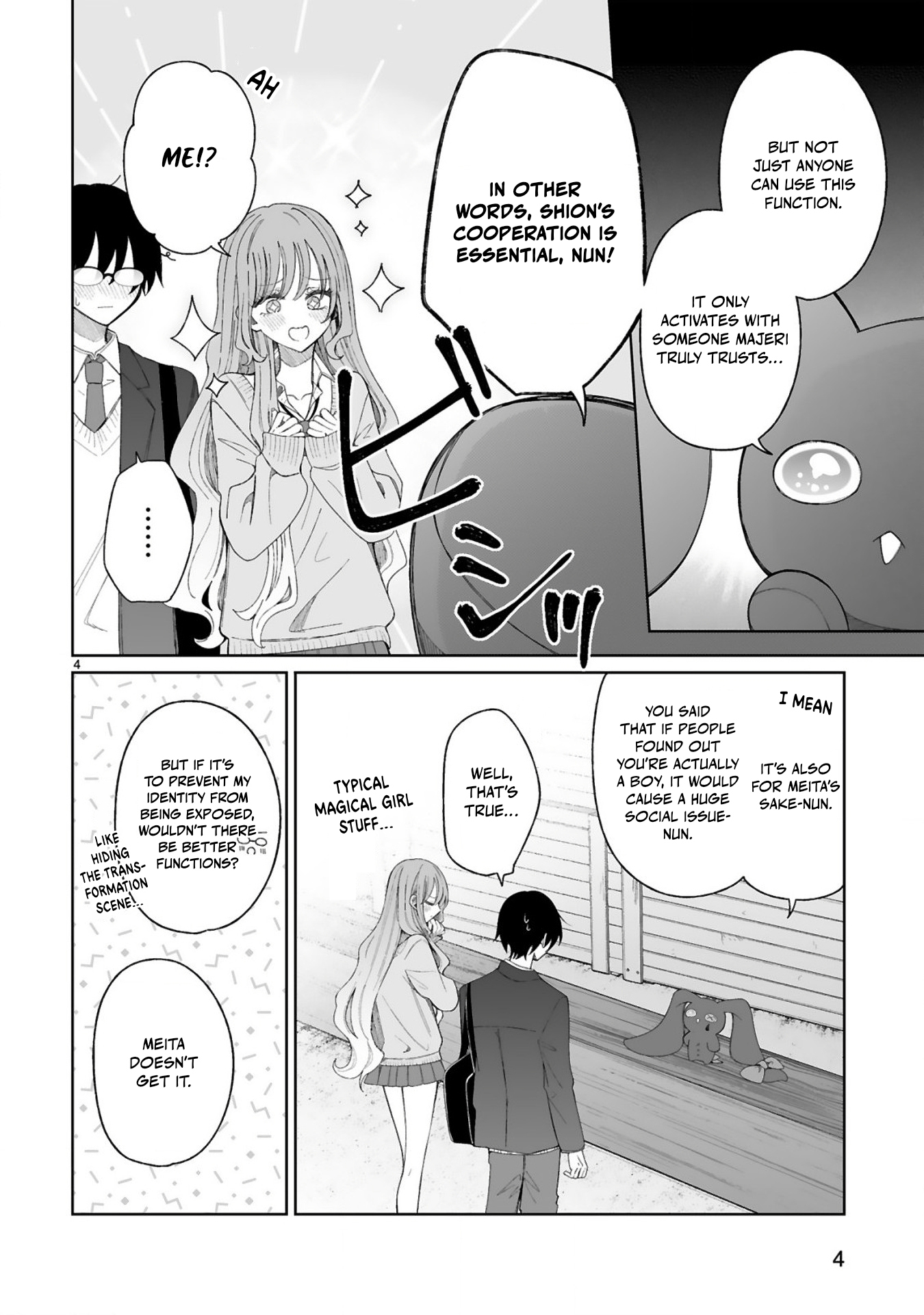 Mahou Shoujo ni Yasashii Gal Chapter 5 page 4 - 