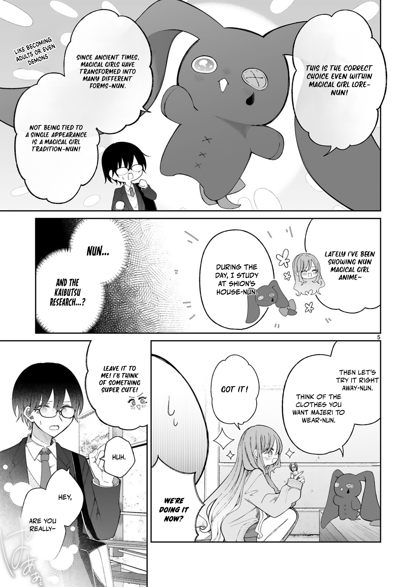 Mahou Shoujo ni Yasashii Gal Chapter 5 page 5 - 