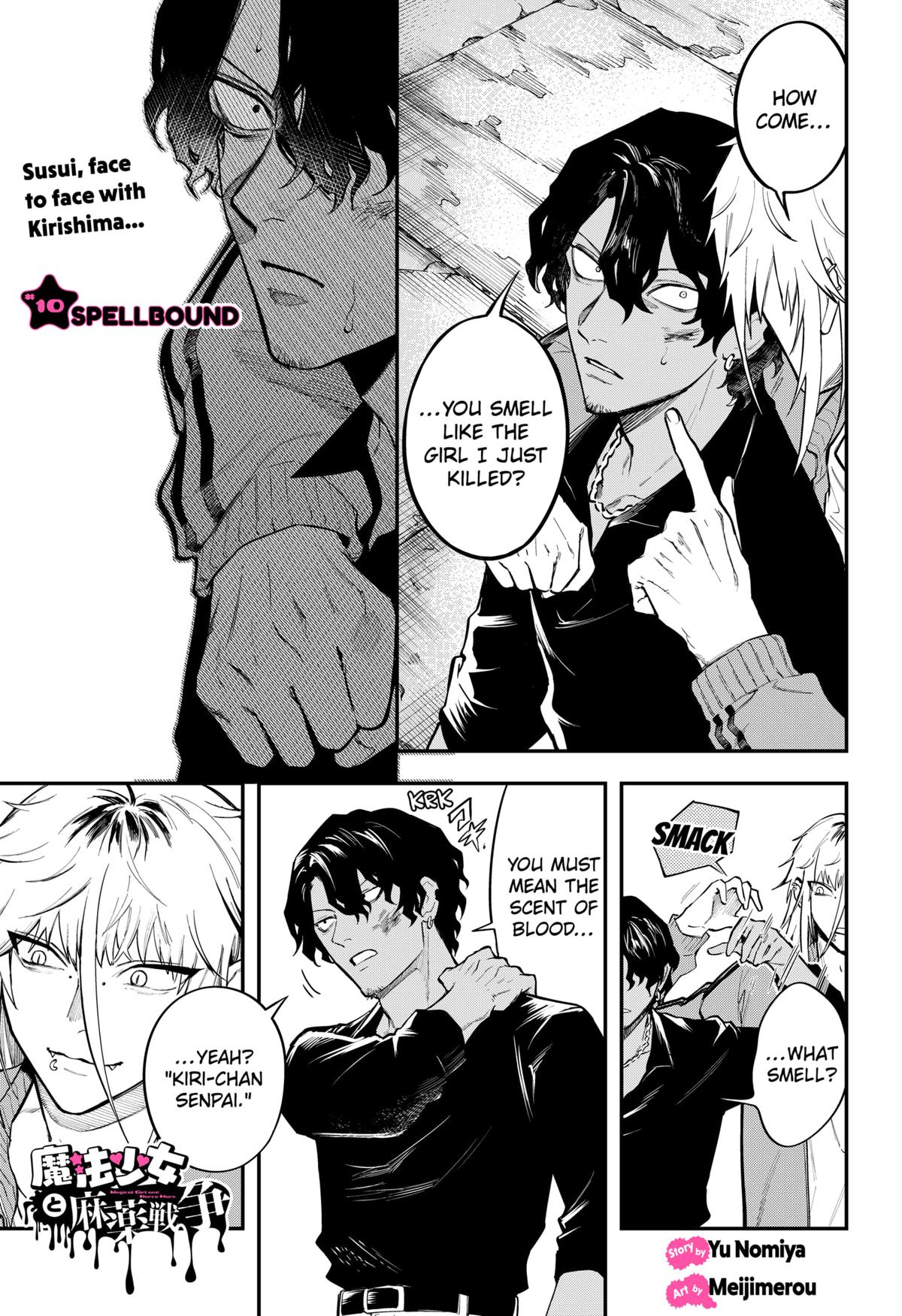 Mahou Shoujo to Mayaku Sensou Chapter 10 page 1 - 