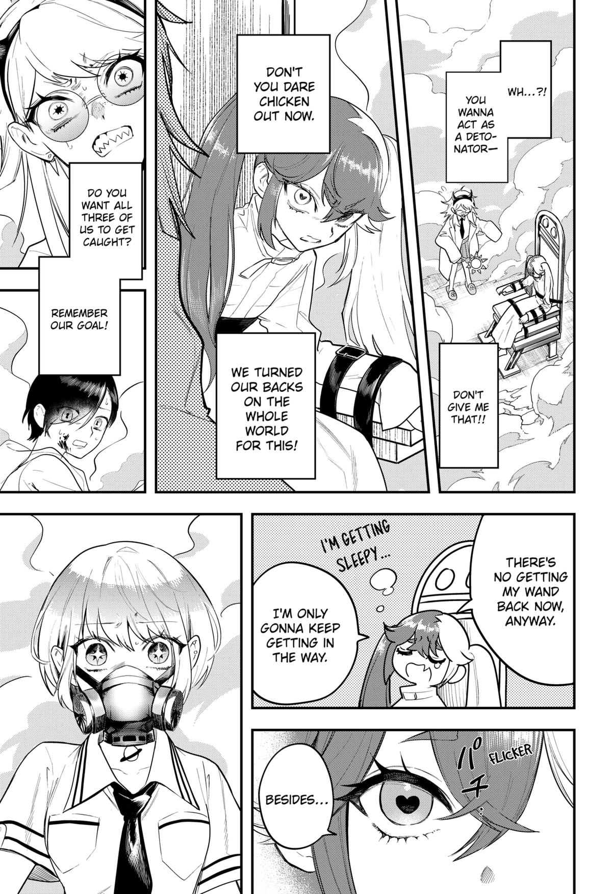Mahou Shoujo to Mayaku Sensou Chapter 19 page 17 - 