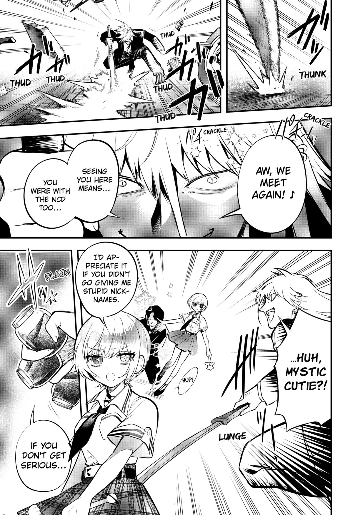 Mahou Shoujo to Mayaku Sensou Chapter 21 page 17 - 