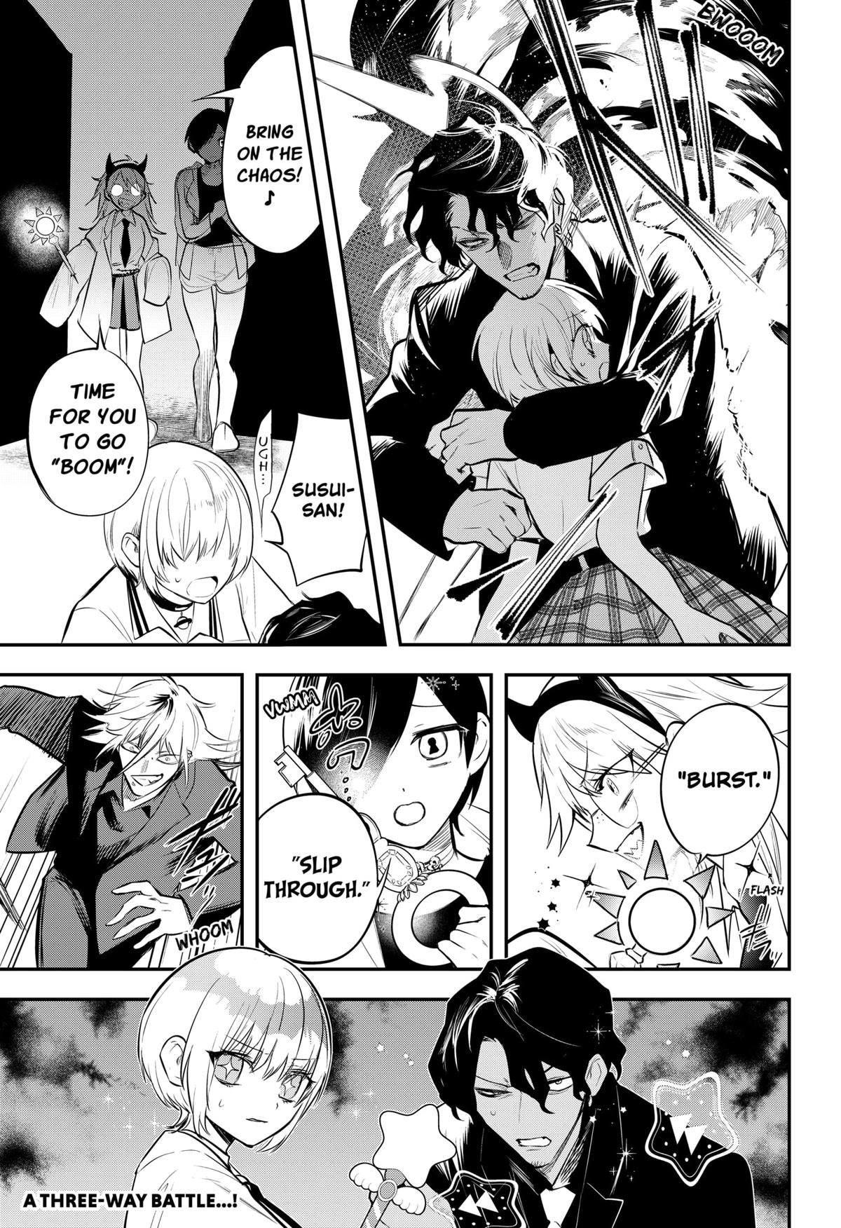 Mahou Shoujo to Mayaku Sensou Chapter 21 page 19 - 