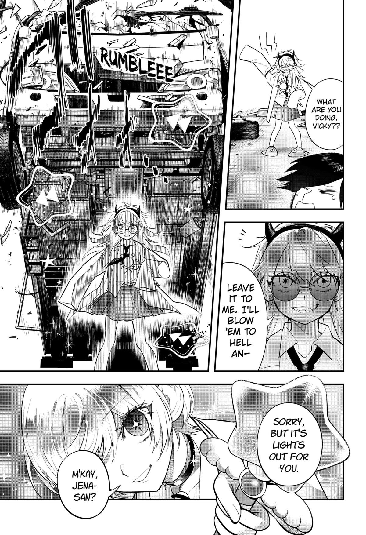Mahou Shoujo to Mayaku Sensou Chapter 22 page 5 - 