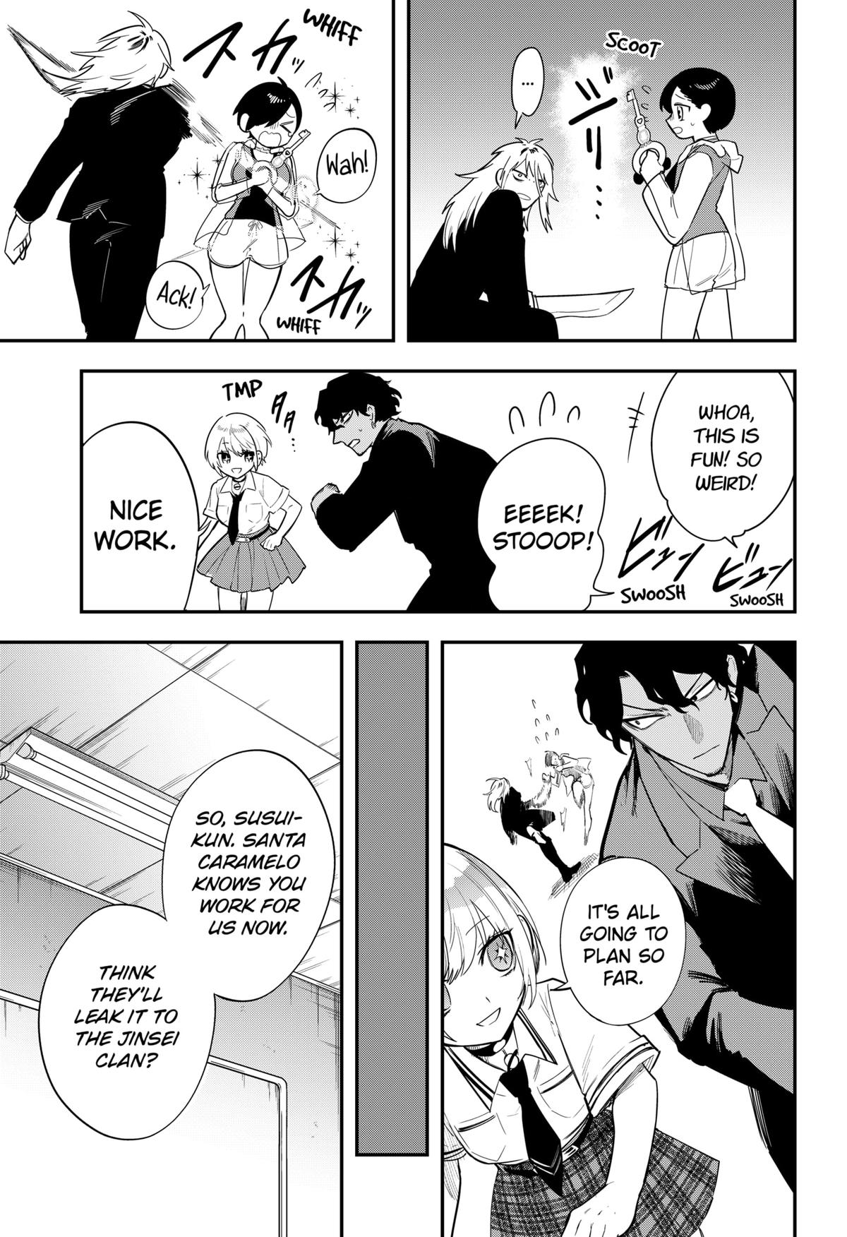 Mahou Shoujo to Mayaku Sensou Chapter 22 page 9 - 