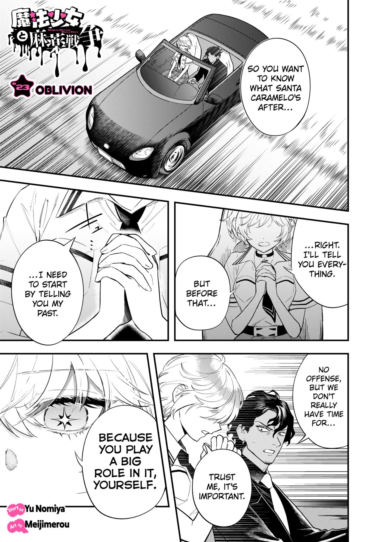Mahou Shoujo to Mayaku Sensou Chapter 23 page 1 - 