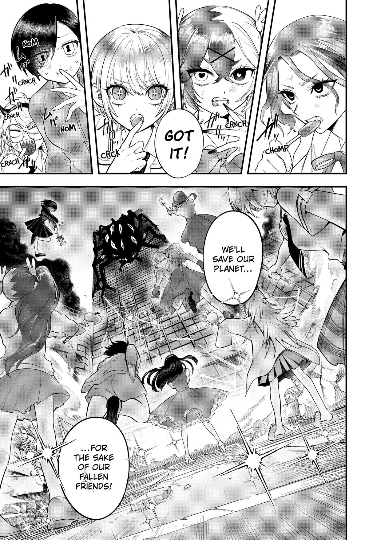 Mahou Shoujo to Mayaku Sensou Chapter 24 page 3 - 