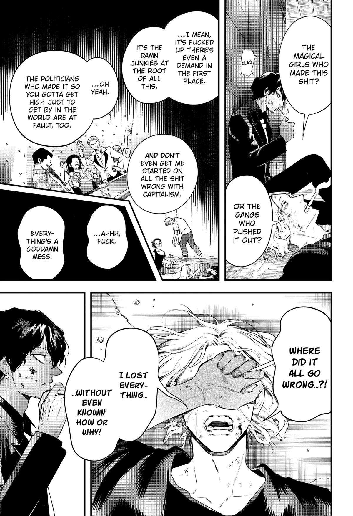 Mahou Shoujo to Mayaku Sensou Chapter 27 page 3 - 