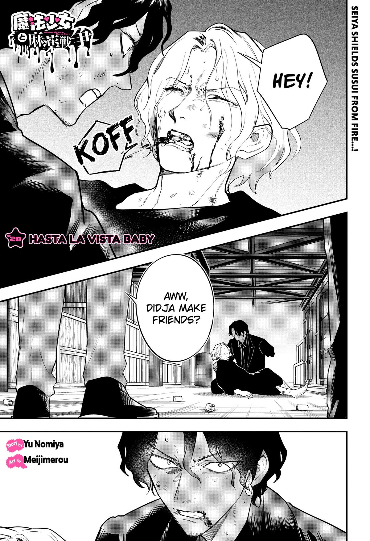 Mahou Shoujo to Mayaku Sensou Chapter 28 page 1 - 