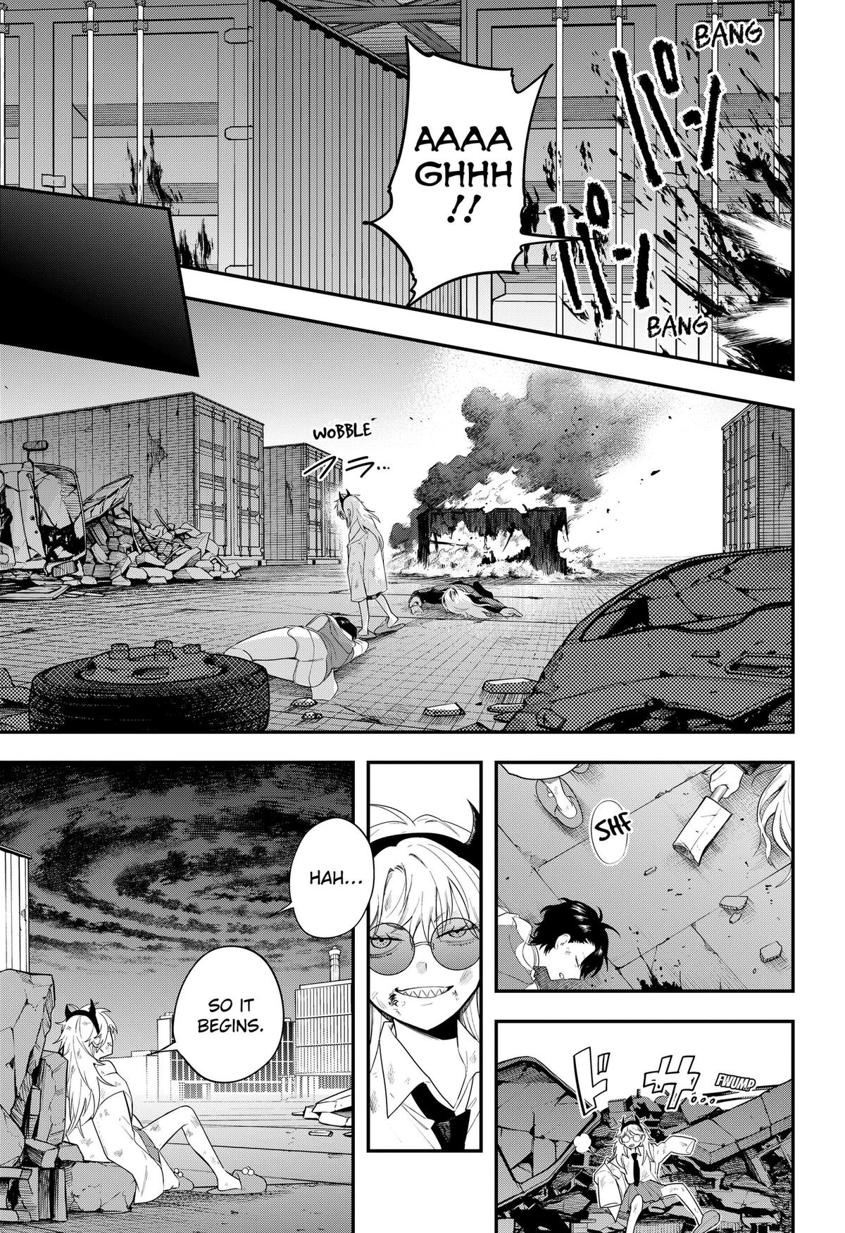 Mahou Shoujo to Mayaku Sensou Chapter 28 page 5 - 