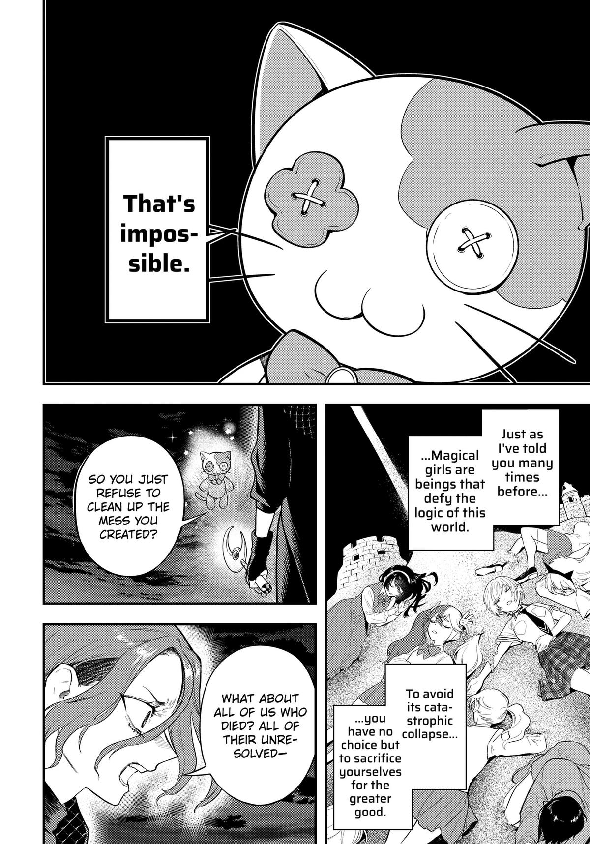 Mahou Shoujo to Mayaku Sensou Chapter 28 page 8 - 