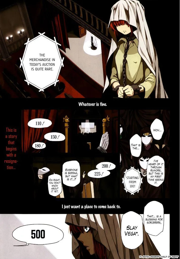 Mahou Tsukai No Yome Chapter 1 page 2 - 