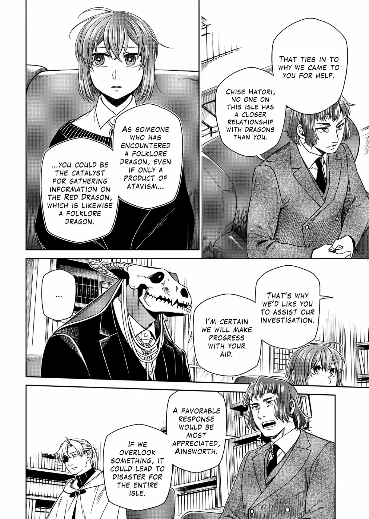 Mahou Tsukai No Yome Chapter 104 page 17 - 
