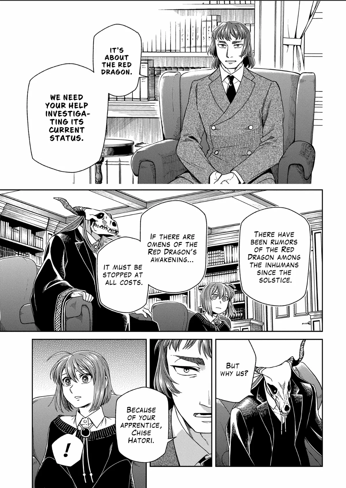 Mahou Tsukai No Yome Chapter 104 page 8 - 