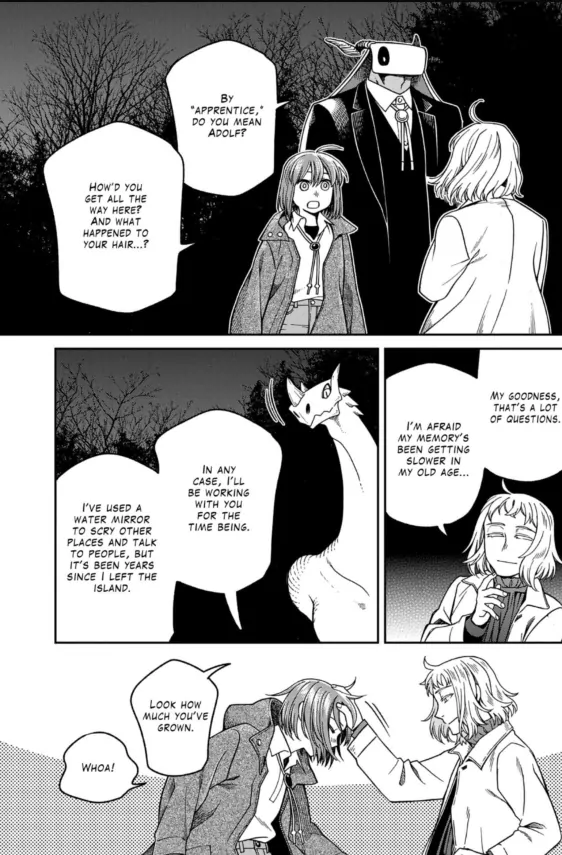 Mahou Tsukai No Yome Chapter 117.2 page 5 - 