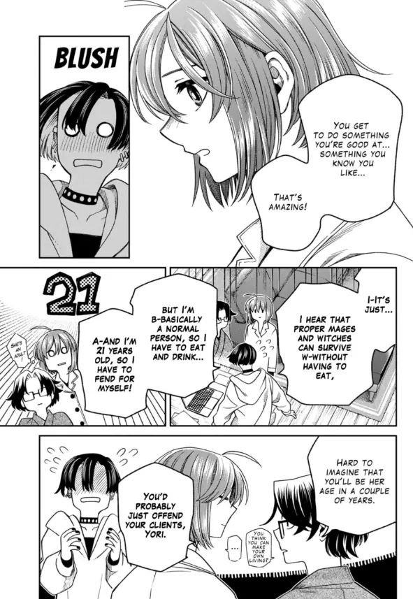 Mahou Tsukai No Yome Chapter 118.2 page 8 - 