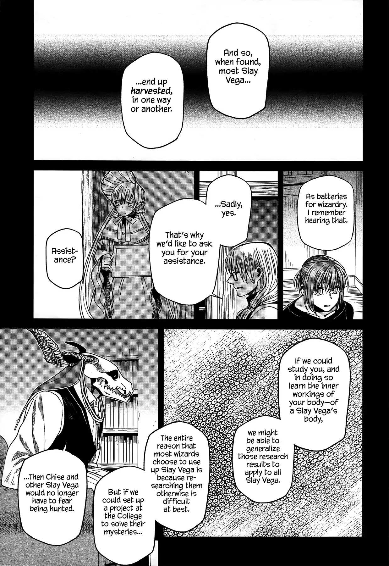 Mahou Tsukai No Yome Chapter 46 page 17 - 