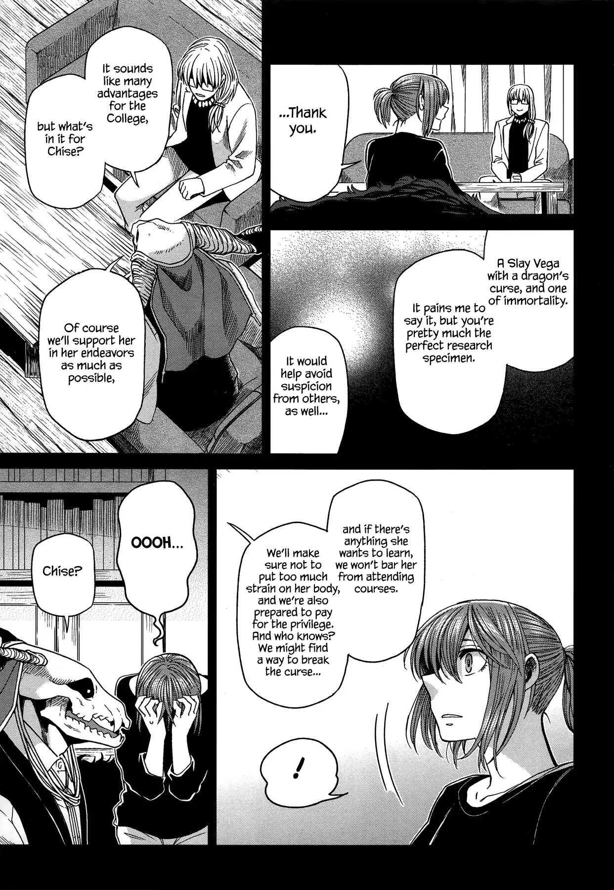Mahou Tsukai No Yome Chapter 46 page 19 - 