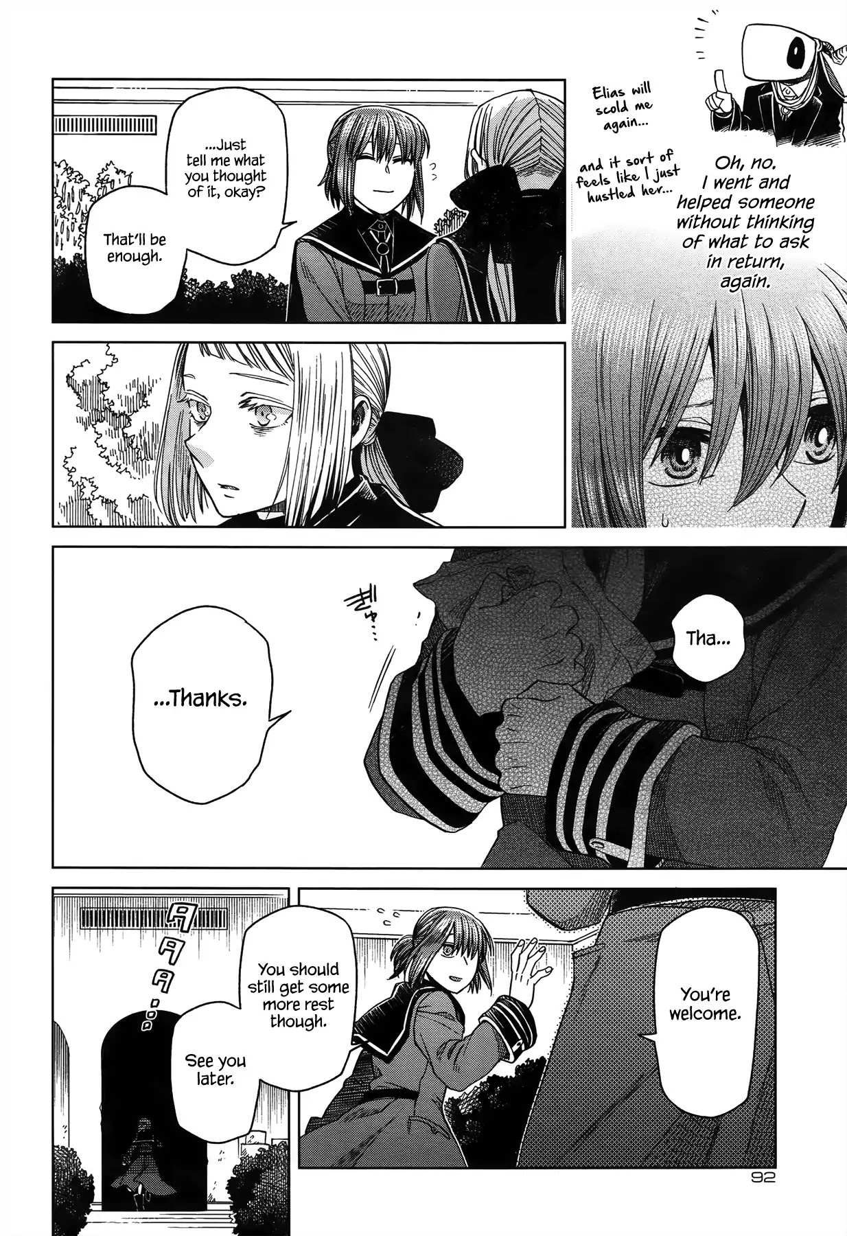 Mahou Tsukai No Yome Chapter 48 page 8 - 