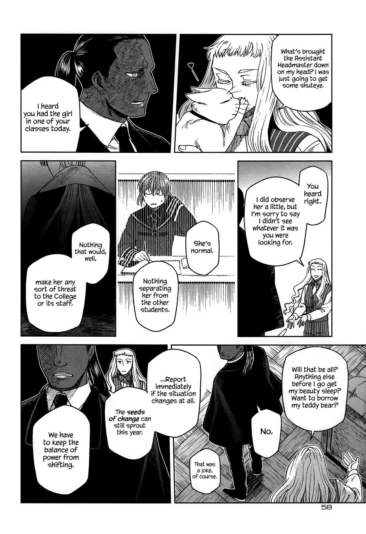 Mahou Tsukai No Yome Chapter 49 page 18 - 