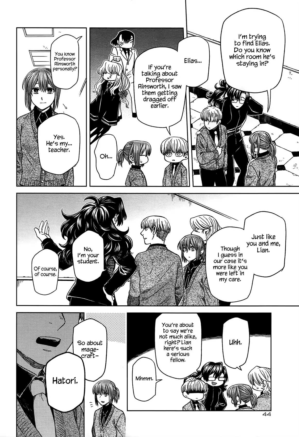 Mahou Tsukai No Yome Chapter 49 page 4 - 