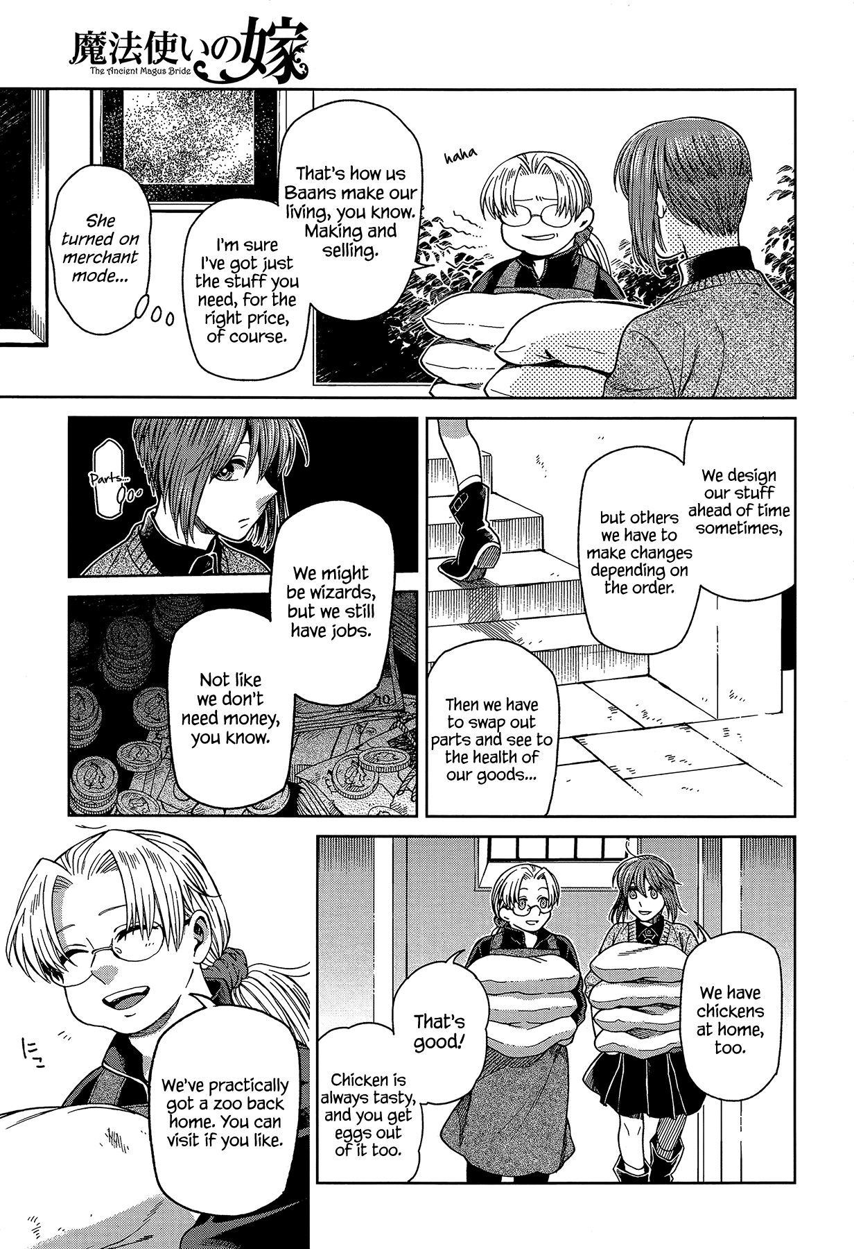 Mahou Tsukai No Yome Chapter 63 page 3 - 