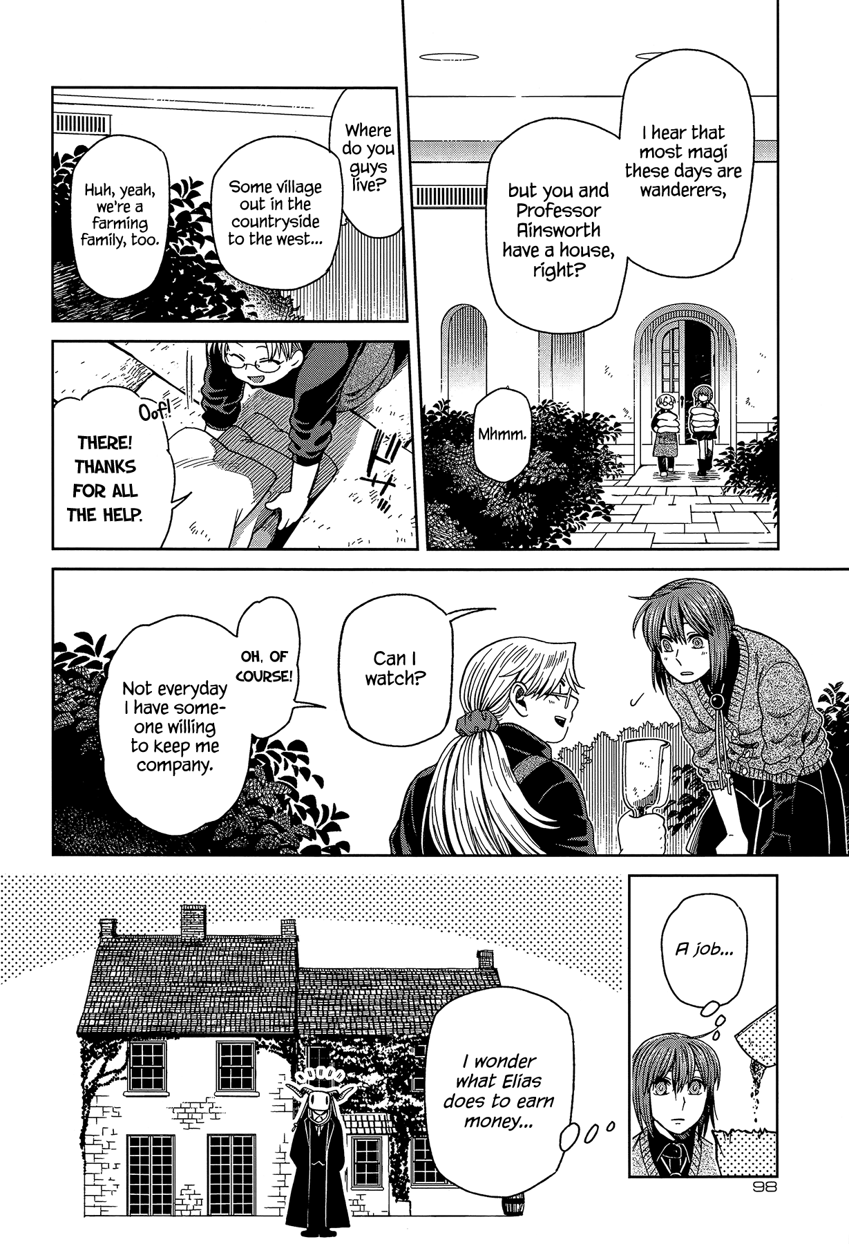 Mahou Tsukai No Yome Chapter 63 page 4 - 