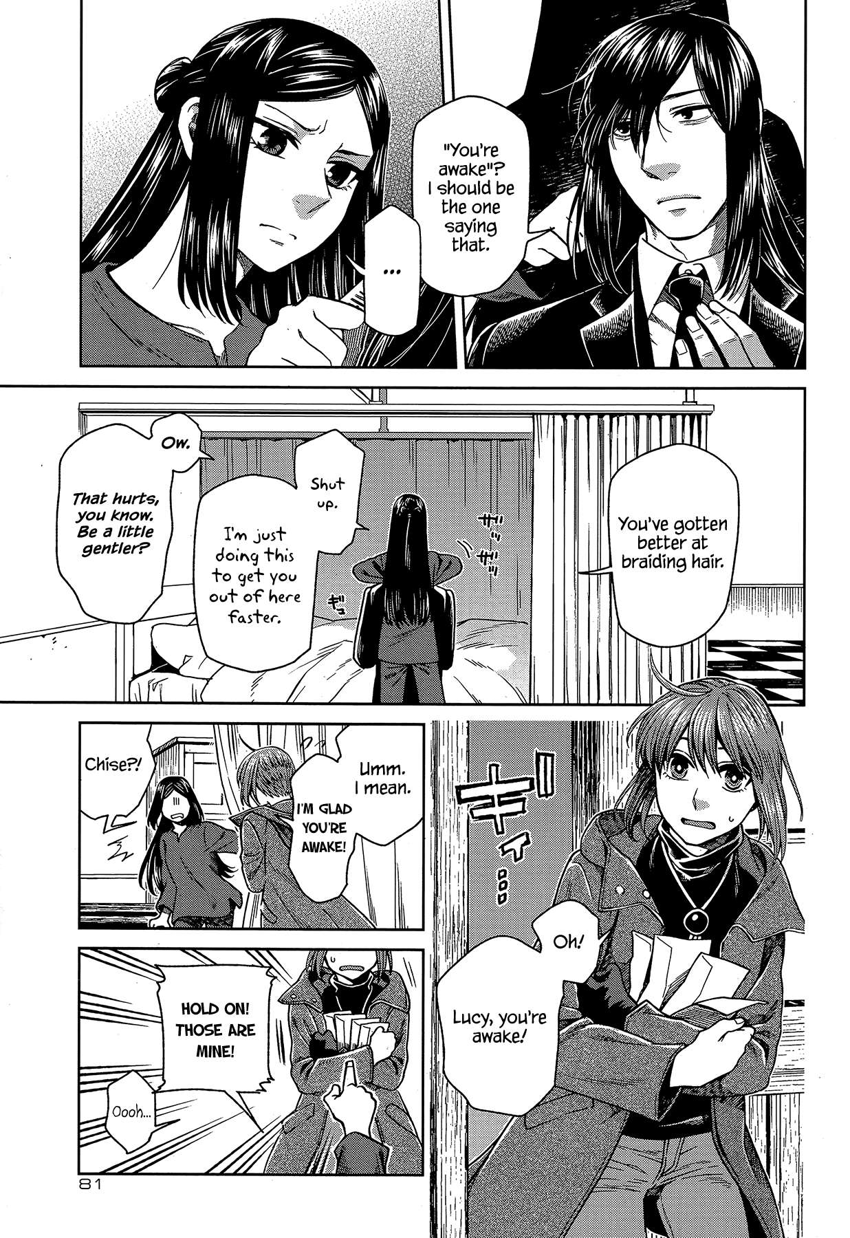 Mahou Tsukai No Yome Chapter 64 page 5 - 