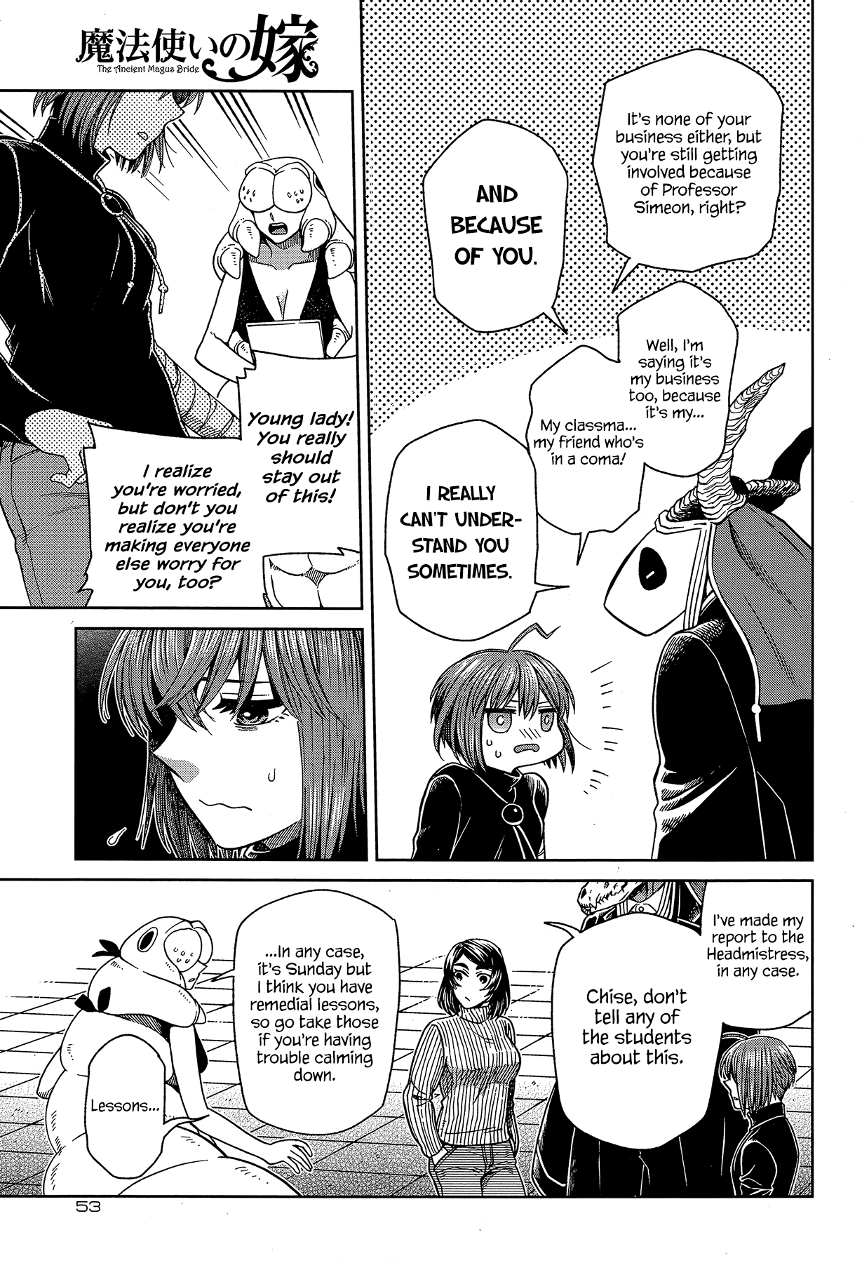 Mahou Tsukai No Yome Chapter 66 page 9 - 